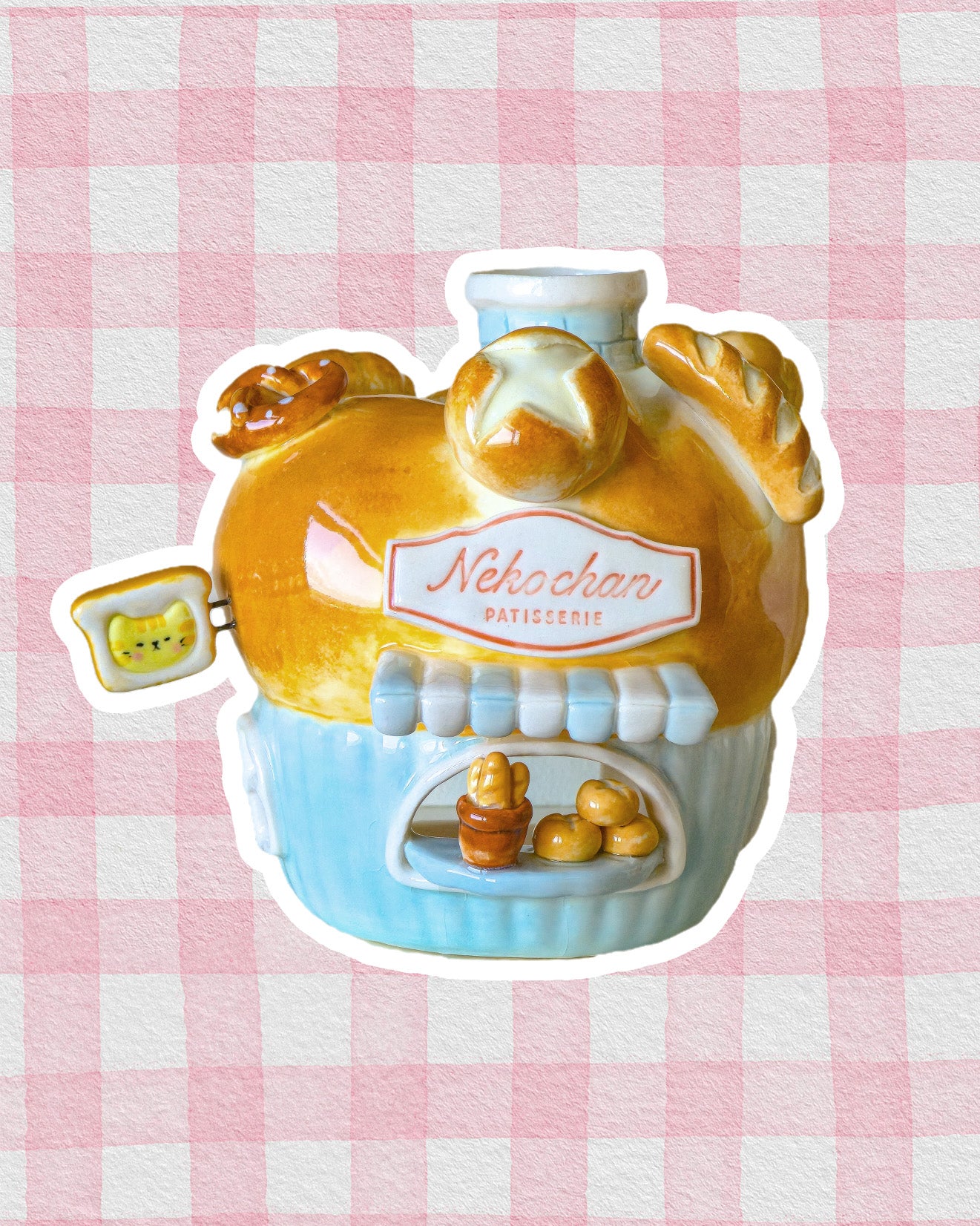 Nekochan bakery candle holder - Cupcake