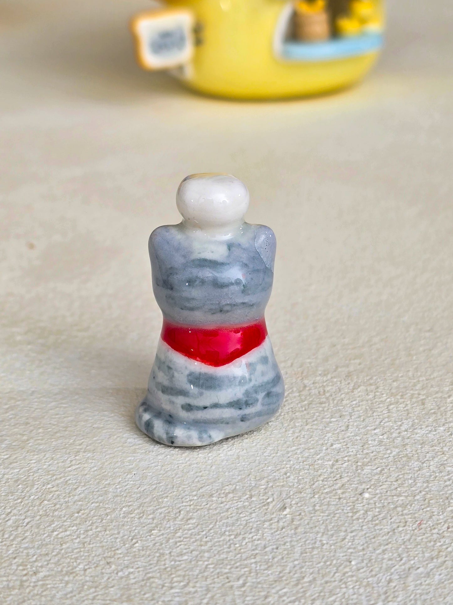 Nekochan bakery candle holder - Croissant