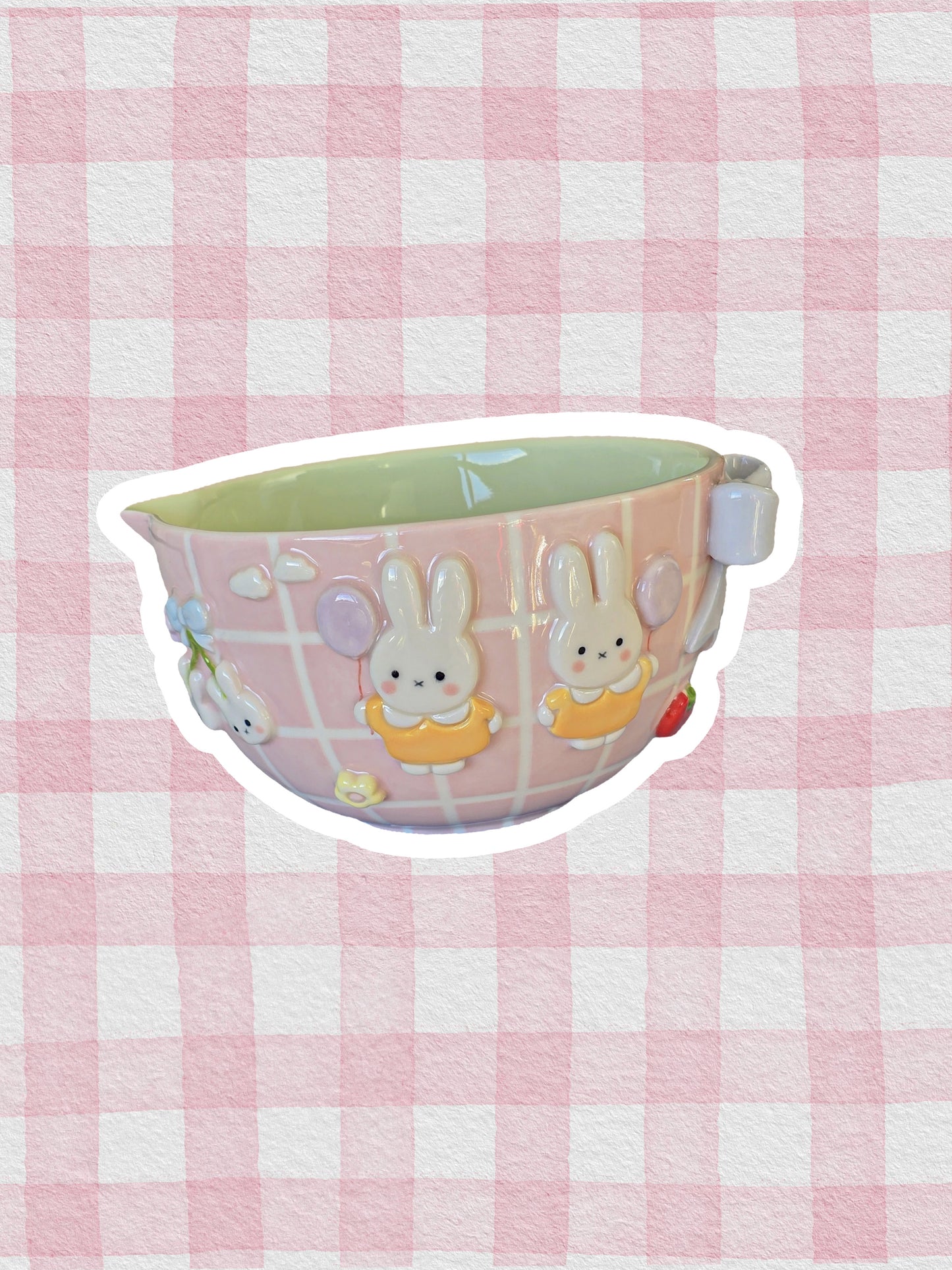 Miffy matcha bowl