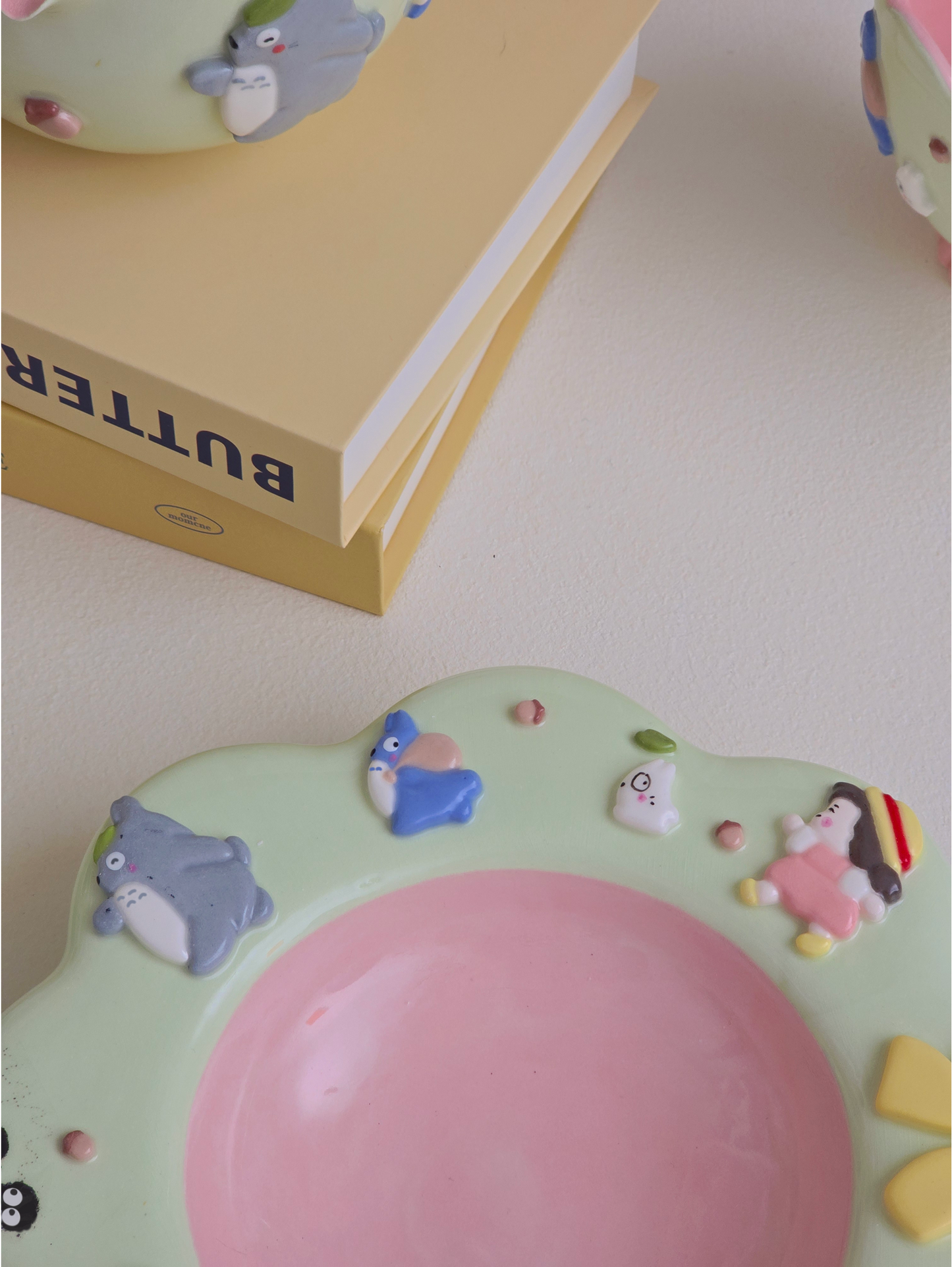 My neighbor Totoro pasta plate