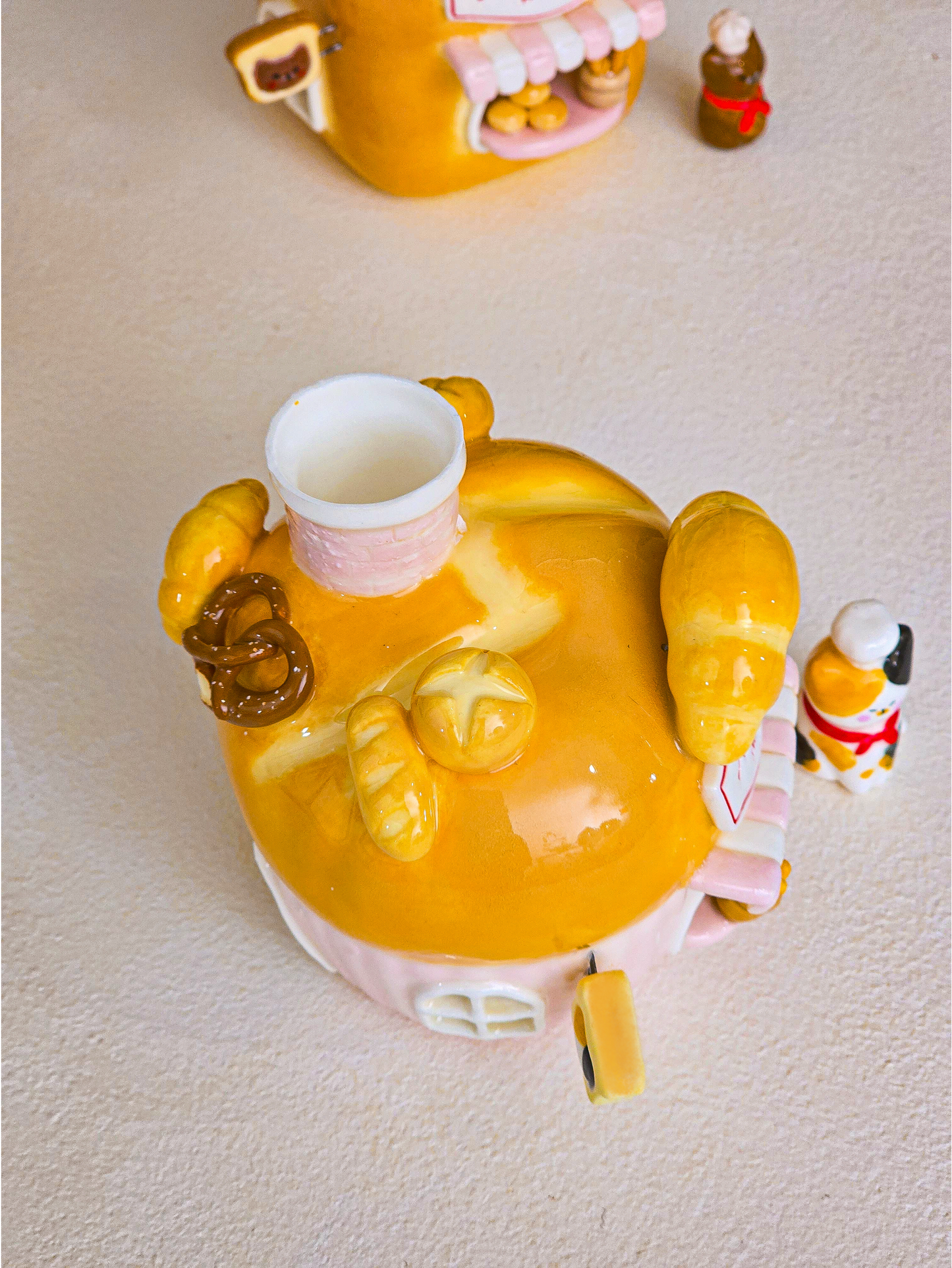 Nekochan bakery candle holder - Cupcake