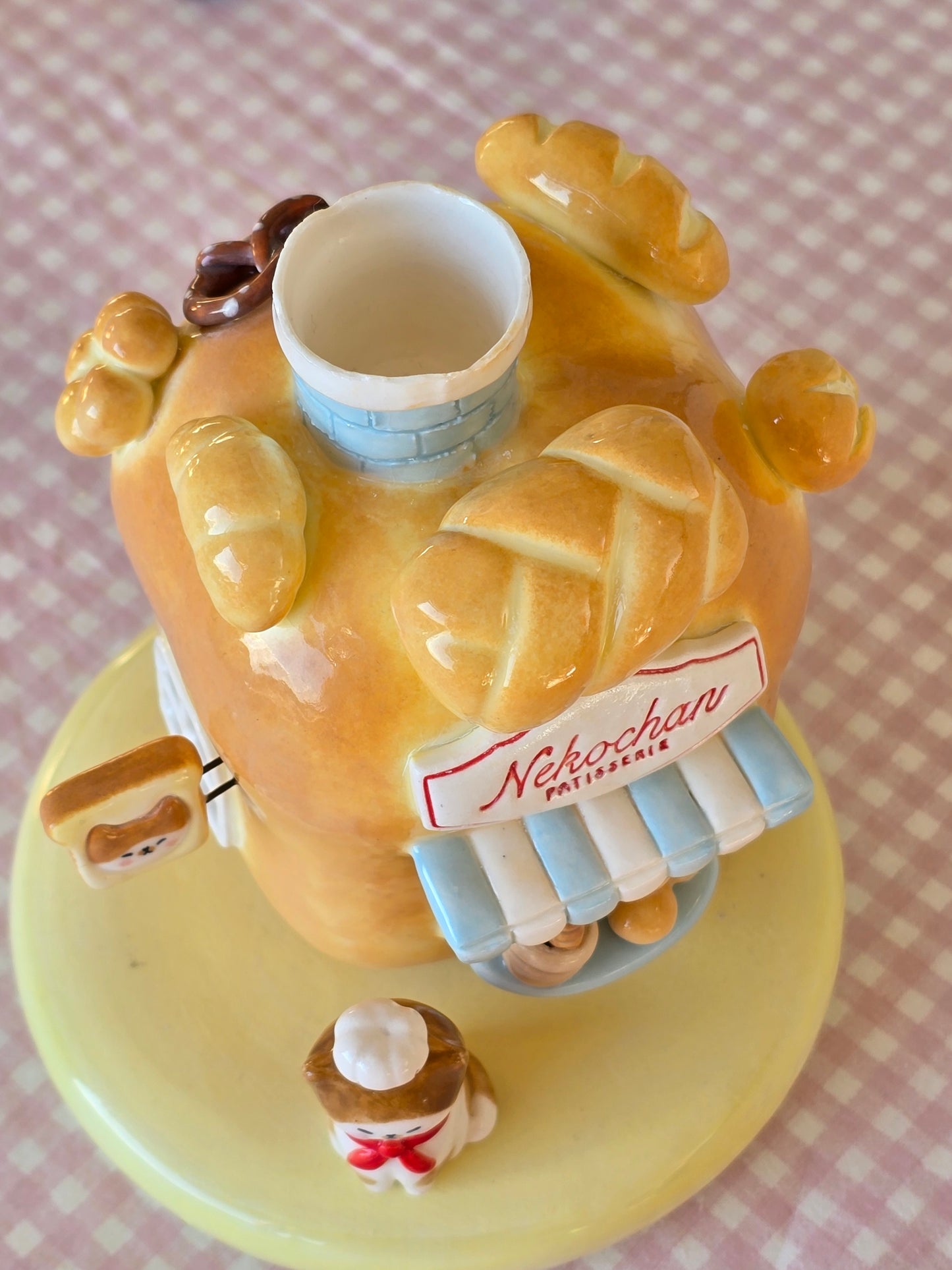Nekochan bakery candle holder - Loaf