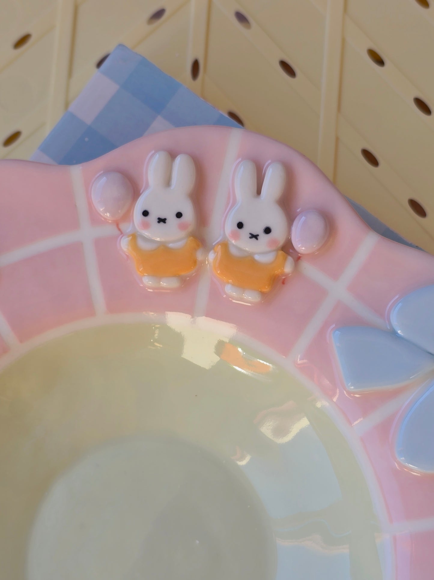 Miffy pasta plate
