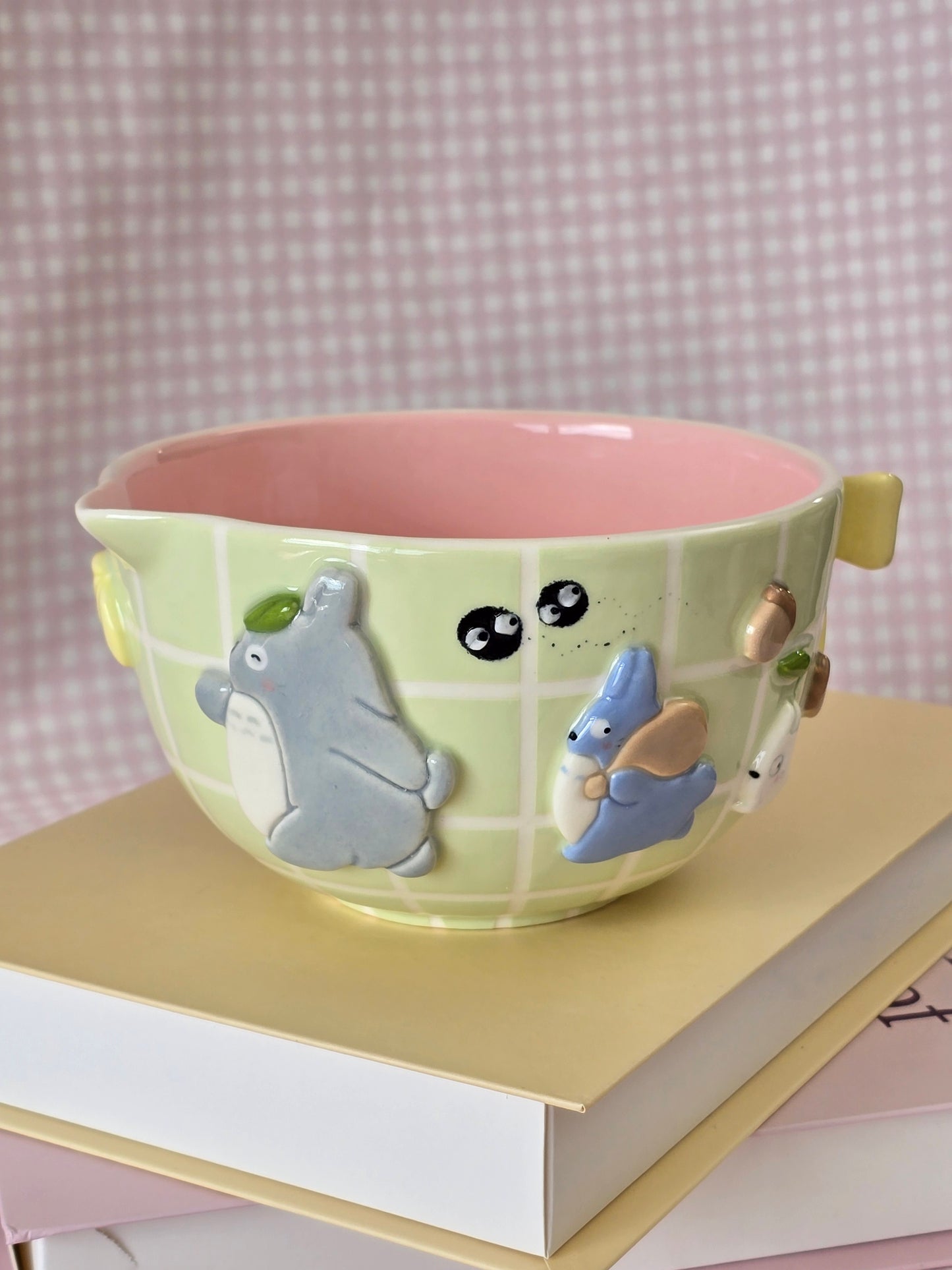 My neighbor Totoro matcha bowl