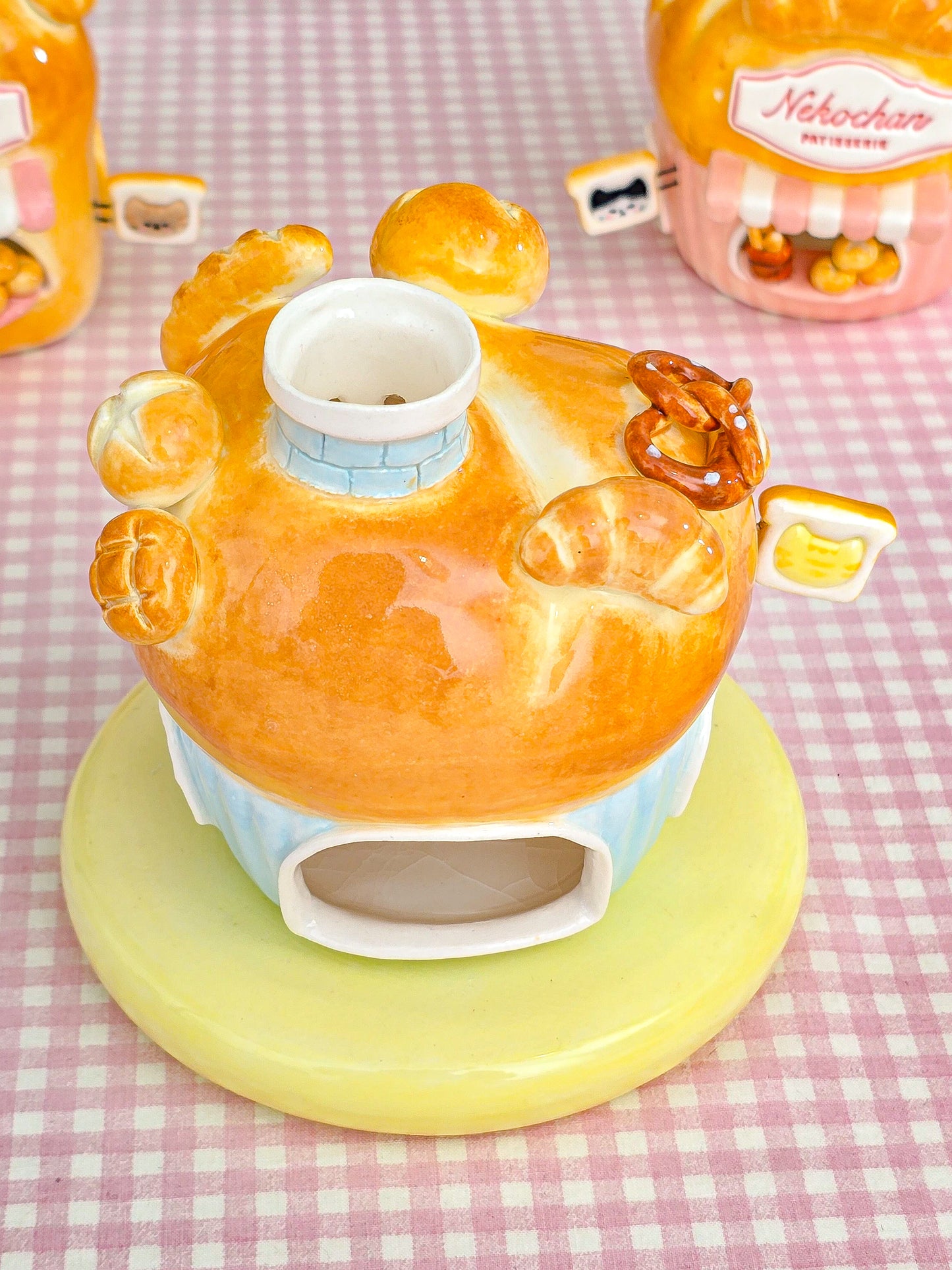 Nekochan bakery candle holder - Cupcake