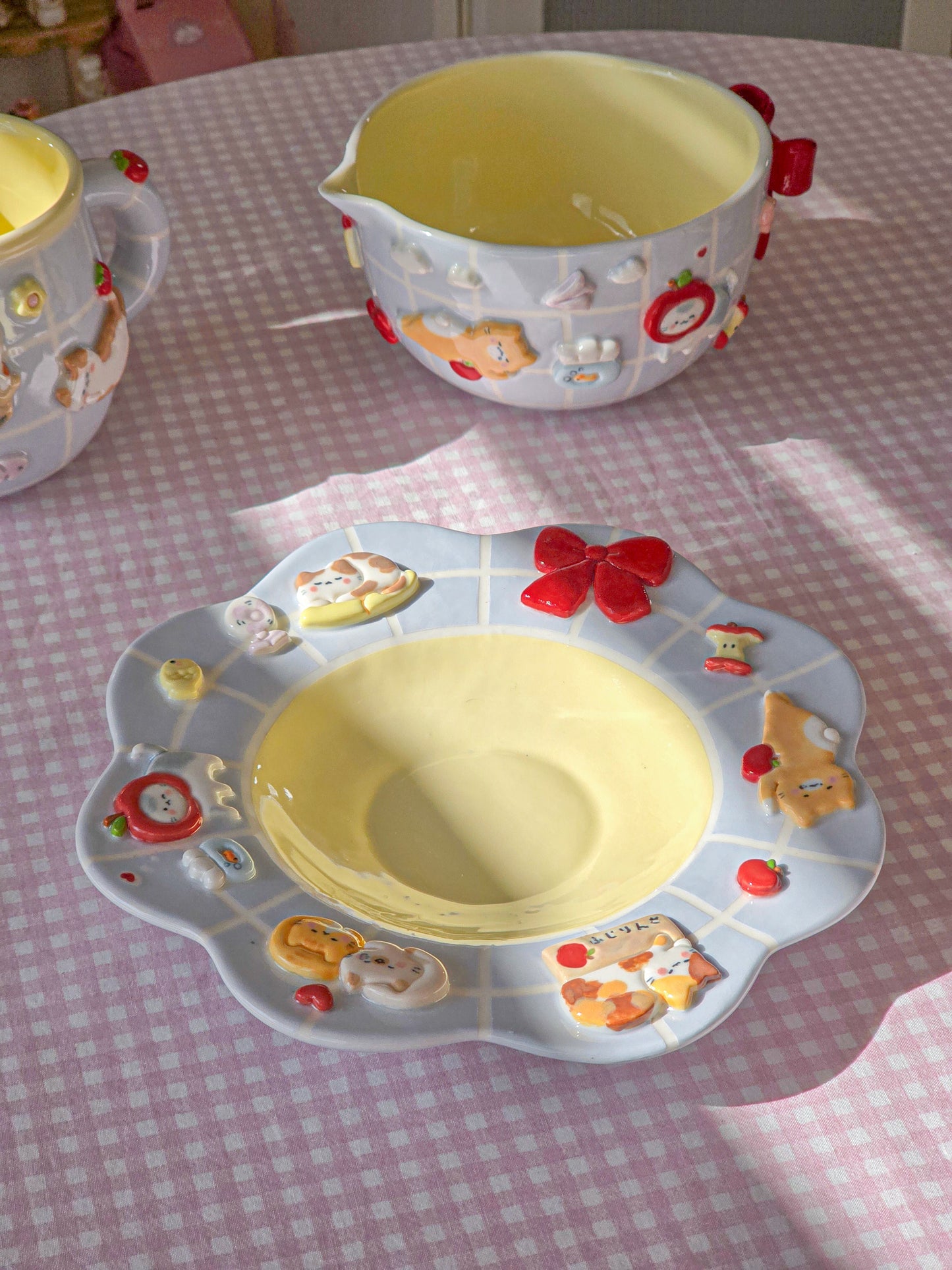 Nekochan Pasta plate