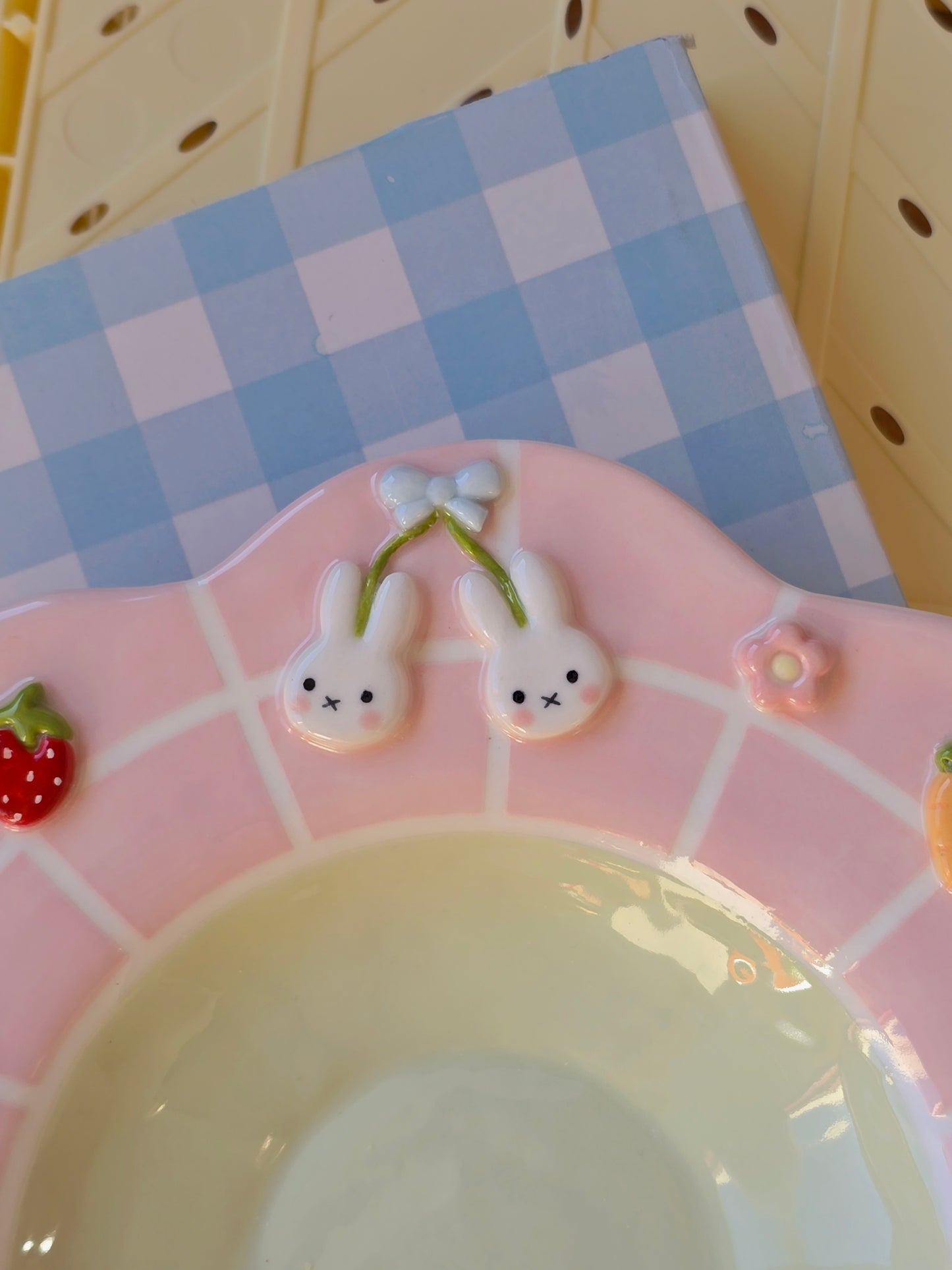 Miffy pasta plate