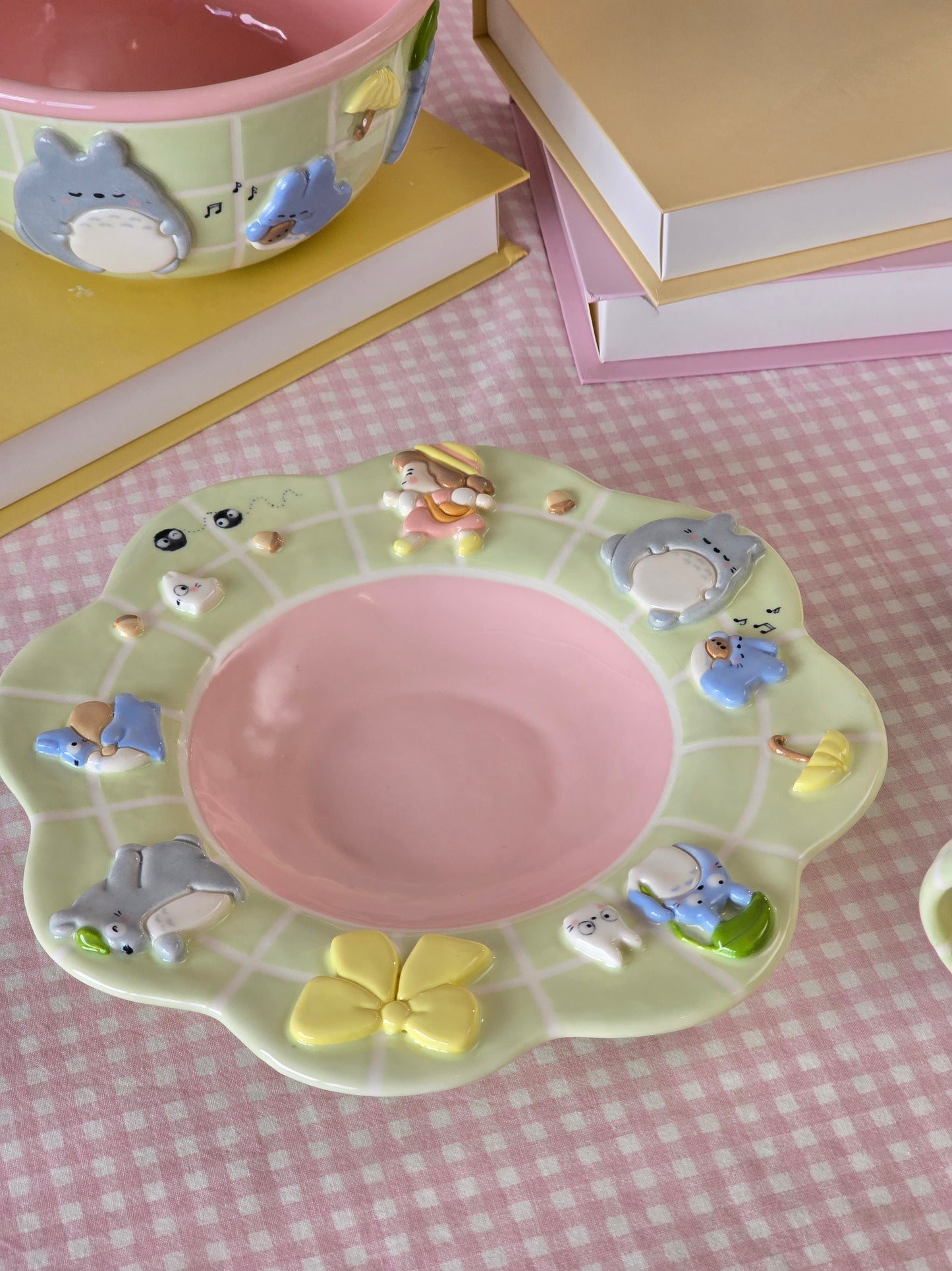 My neighbor Totoro pasta plate