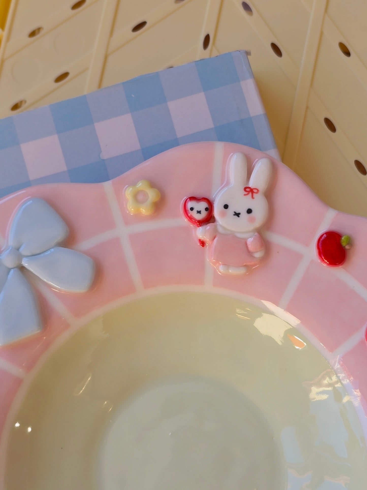 Miffy pasta plate