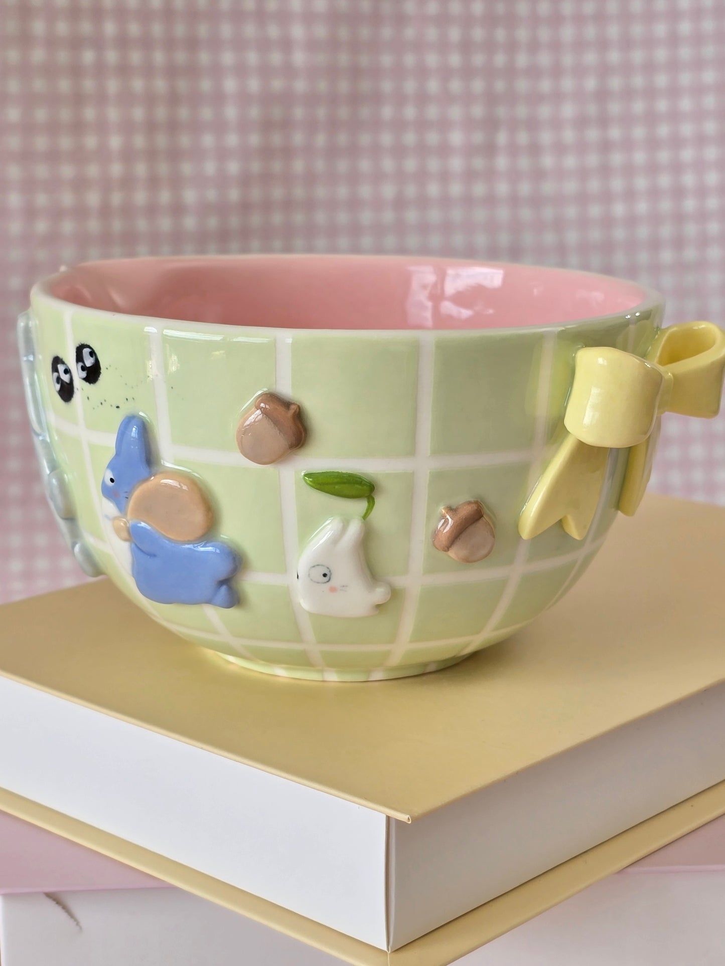 My neighbor Totoro matcha bowl