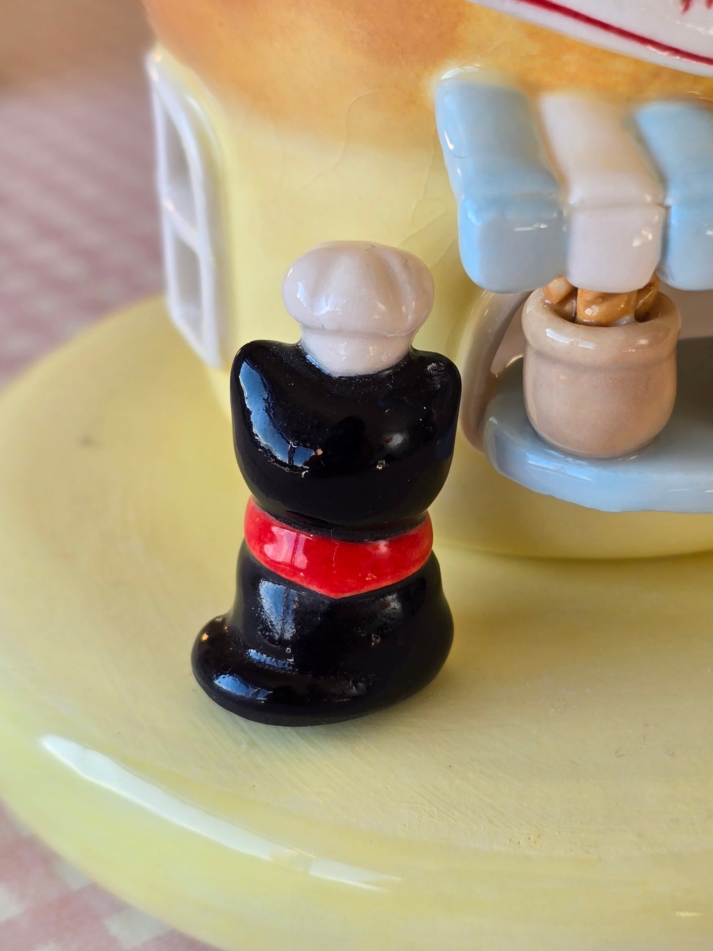 Nekochan bakery candle holder - Boule bread
