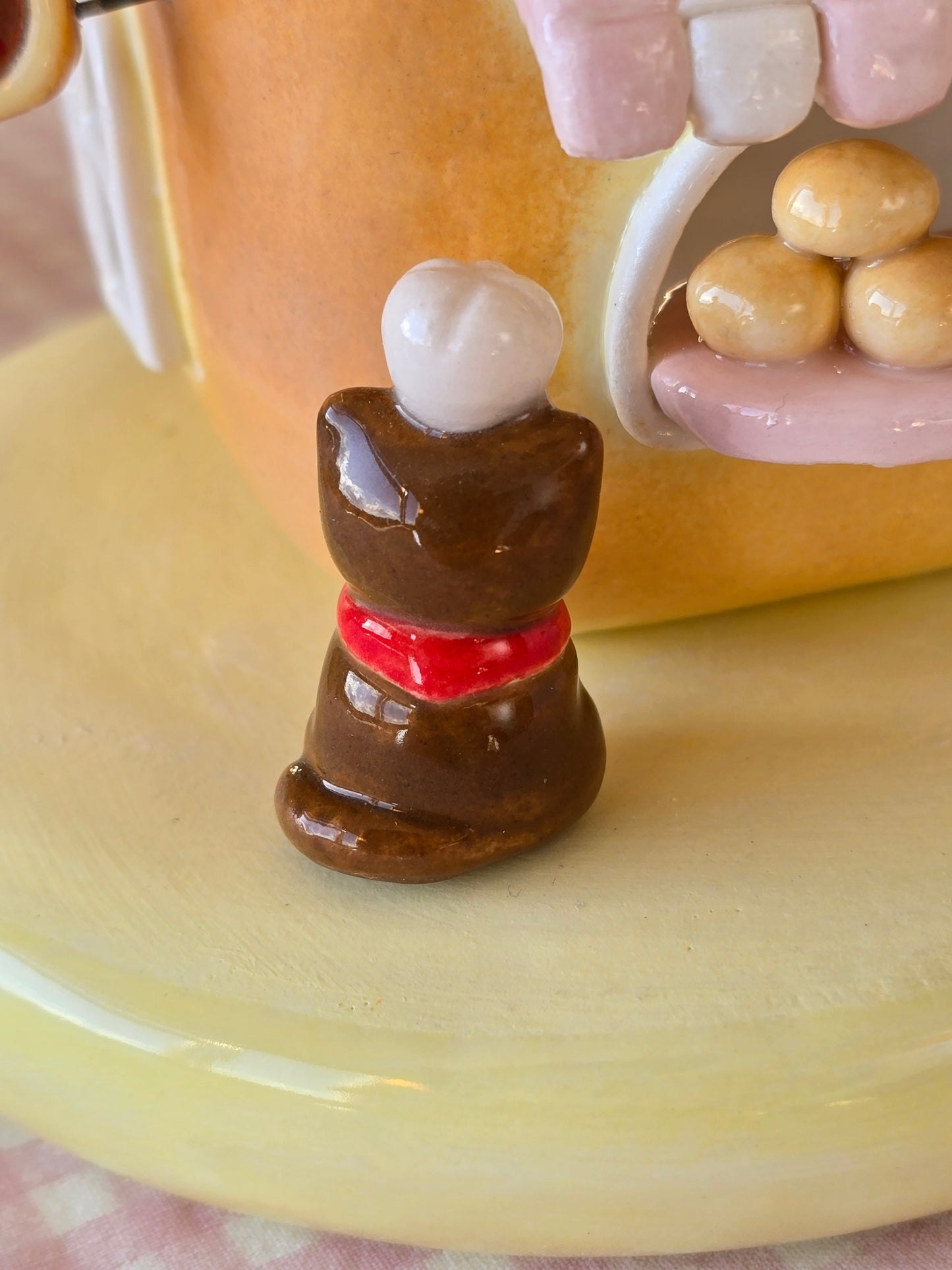 Nekochan bakery candle holder - Loaf