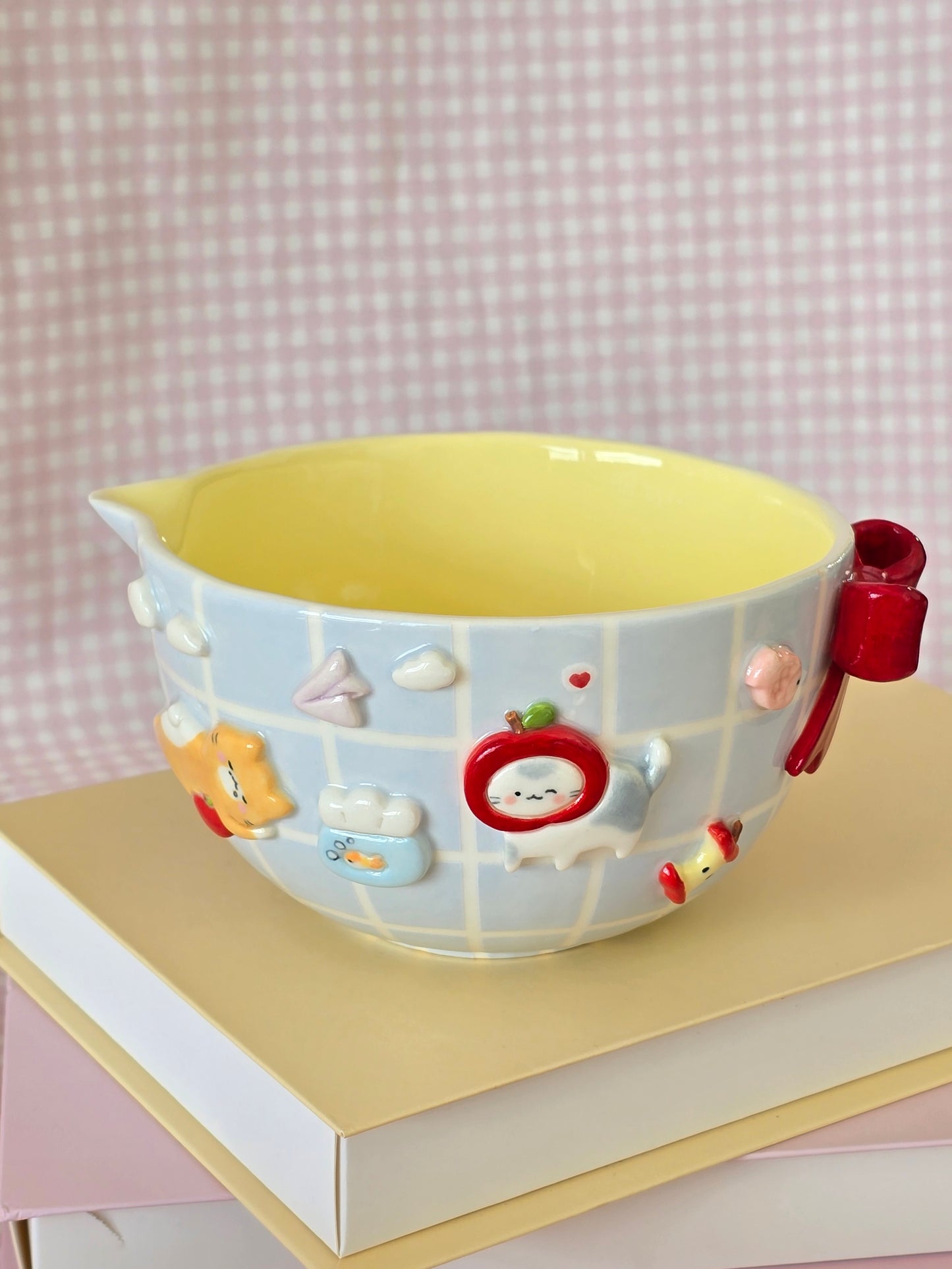 Nekochan matcha bowl