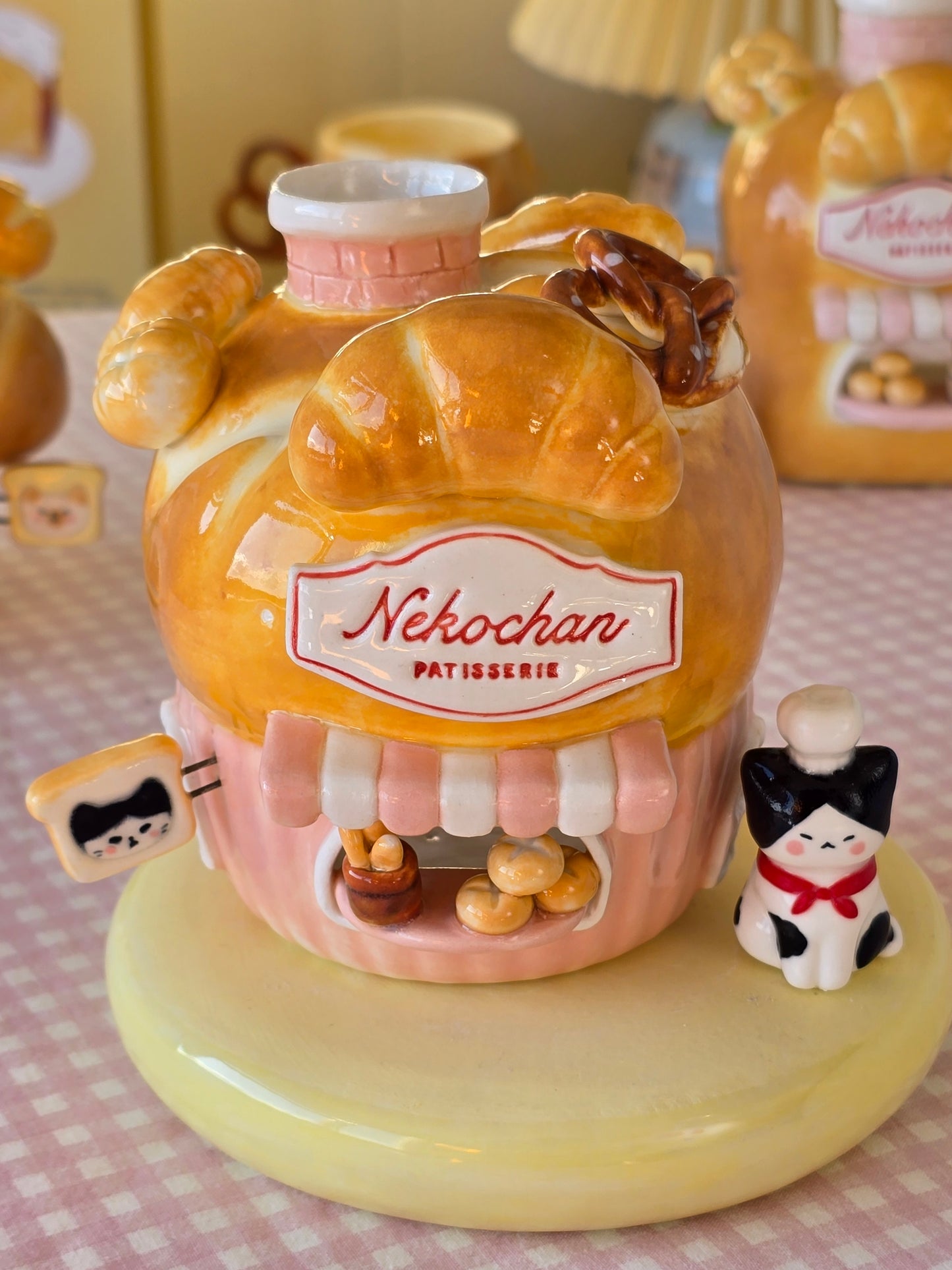 Nekochan bakery candle holder - Cupcake
