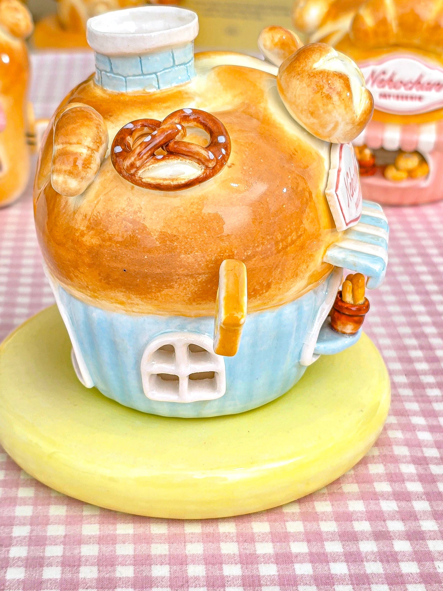 Nekochan bakery candle holder - Cupcake