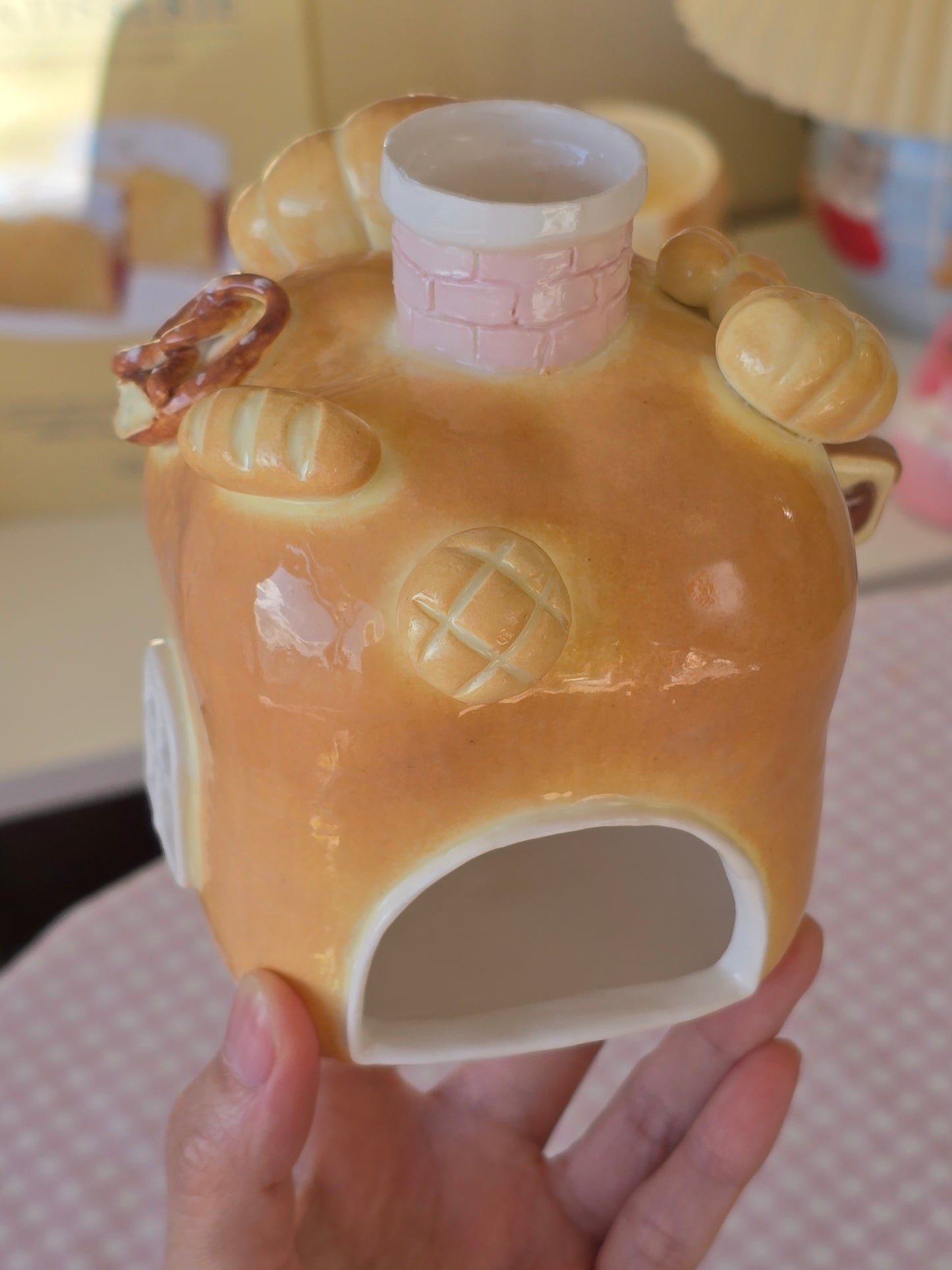Nekochan bakery candle holder - Loaf