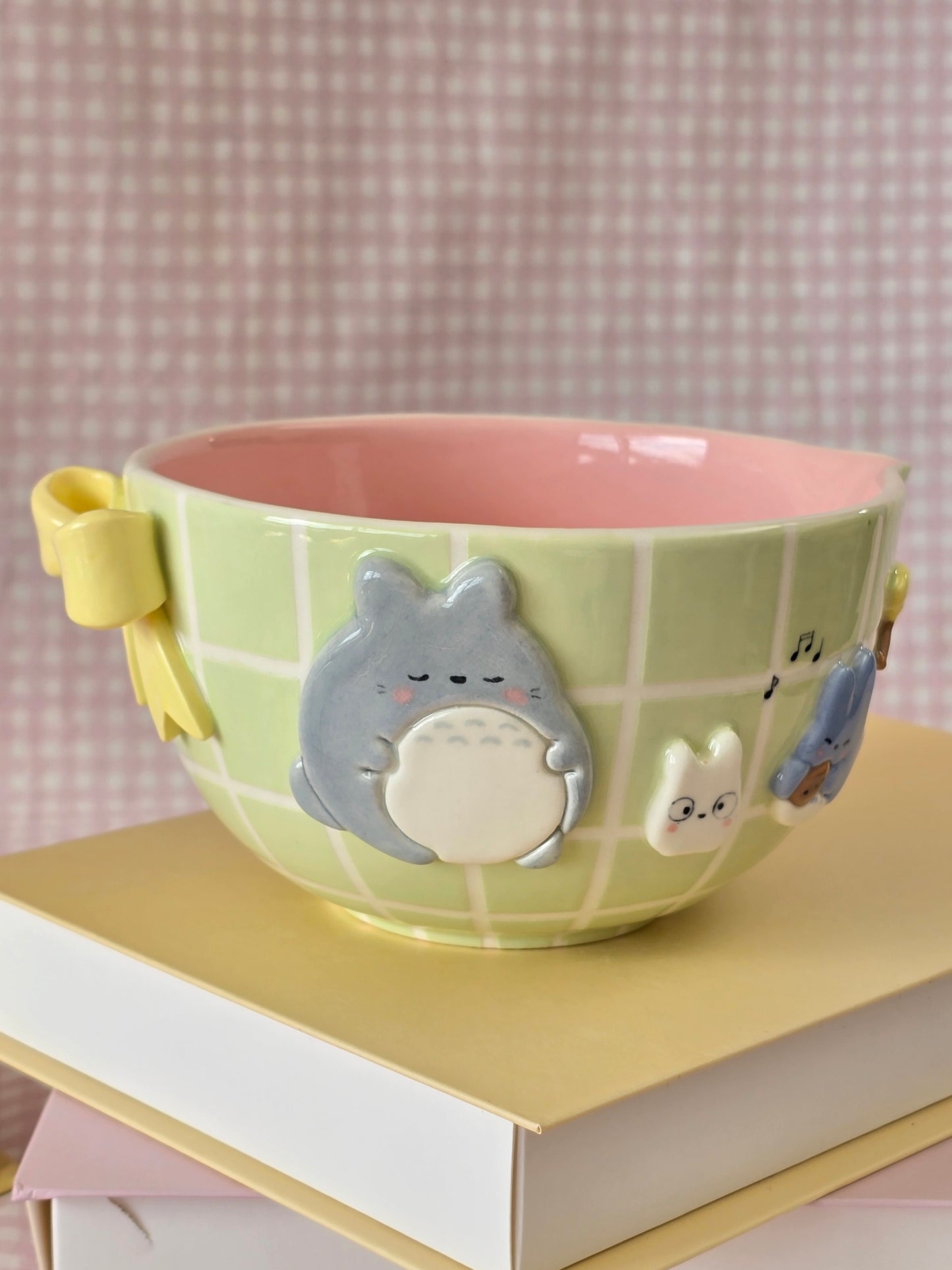 My neighbor Totoro matcha bowl