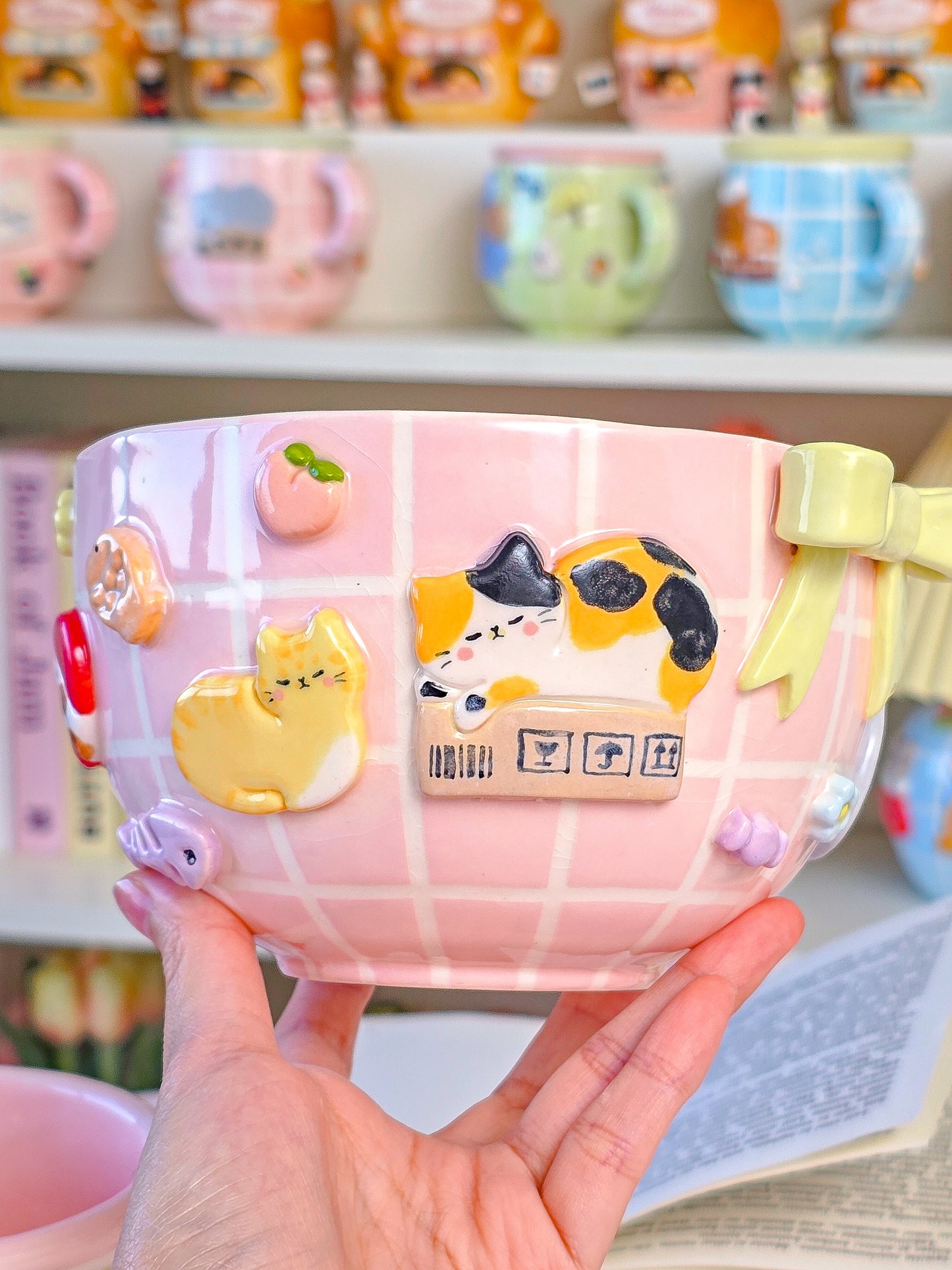 Nekochan matcha bowl
