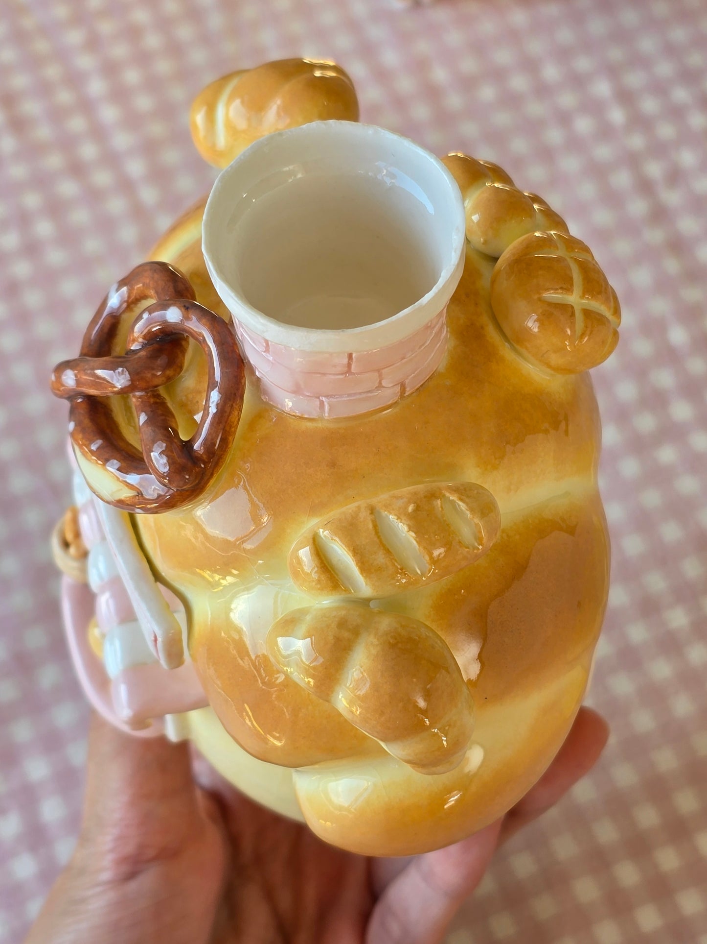 Nekochan bakery candle holder - Croissant