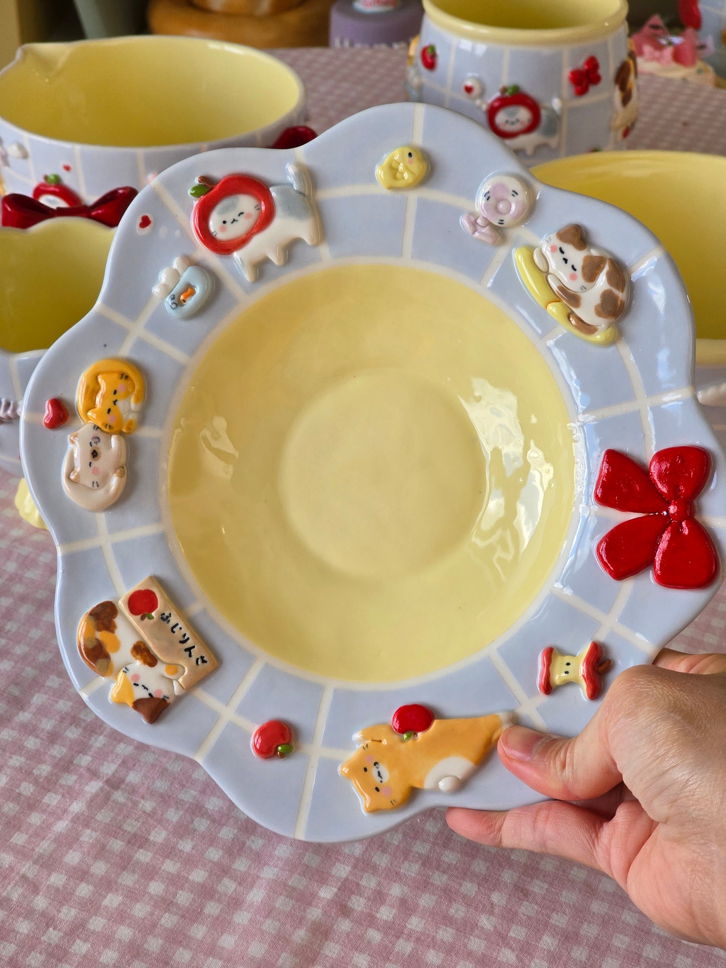 Nekochan Pasta plate