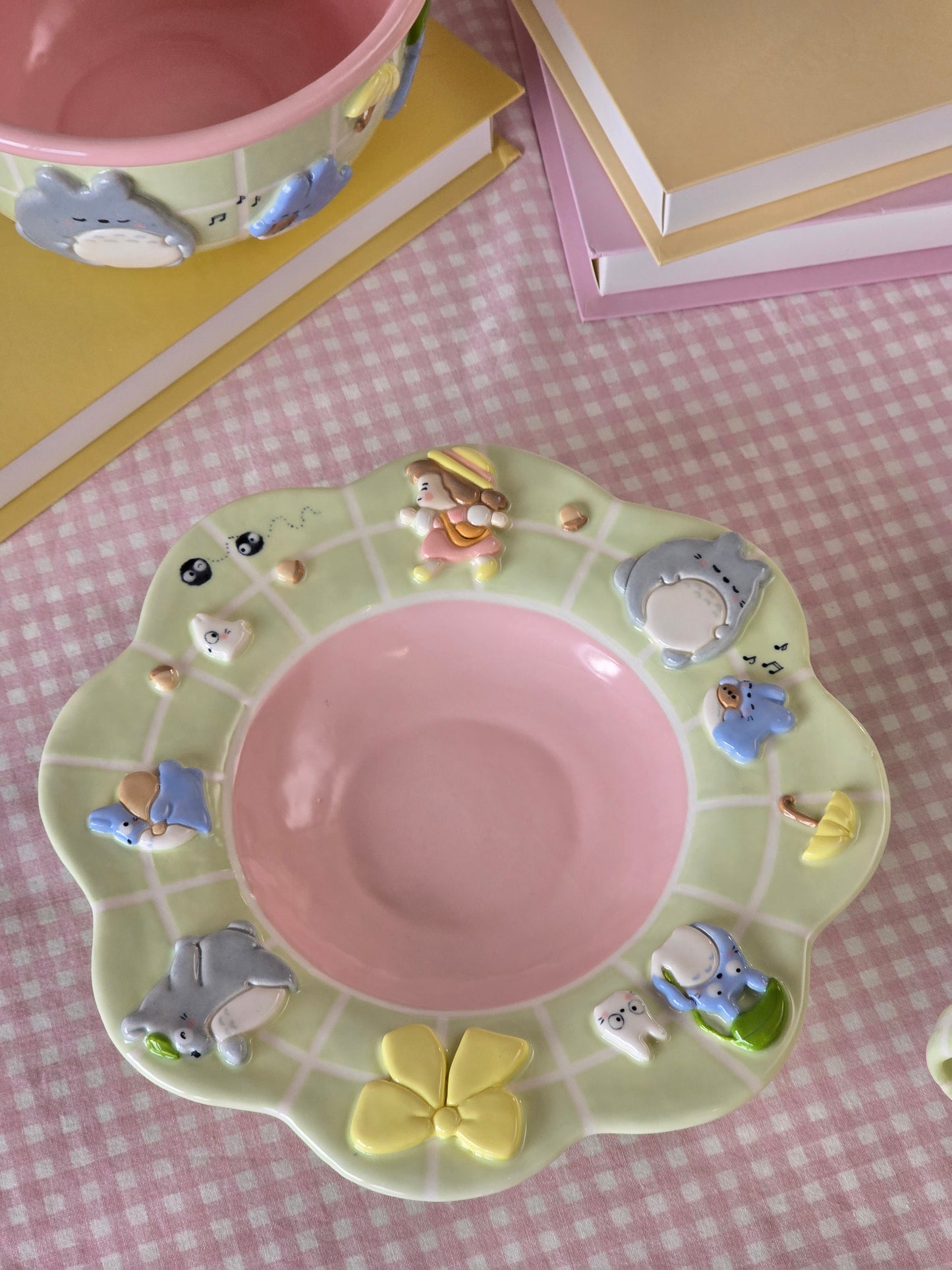 My neighbor Totoro pasta plate