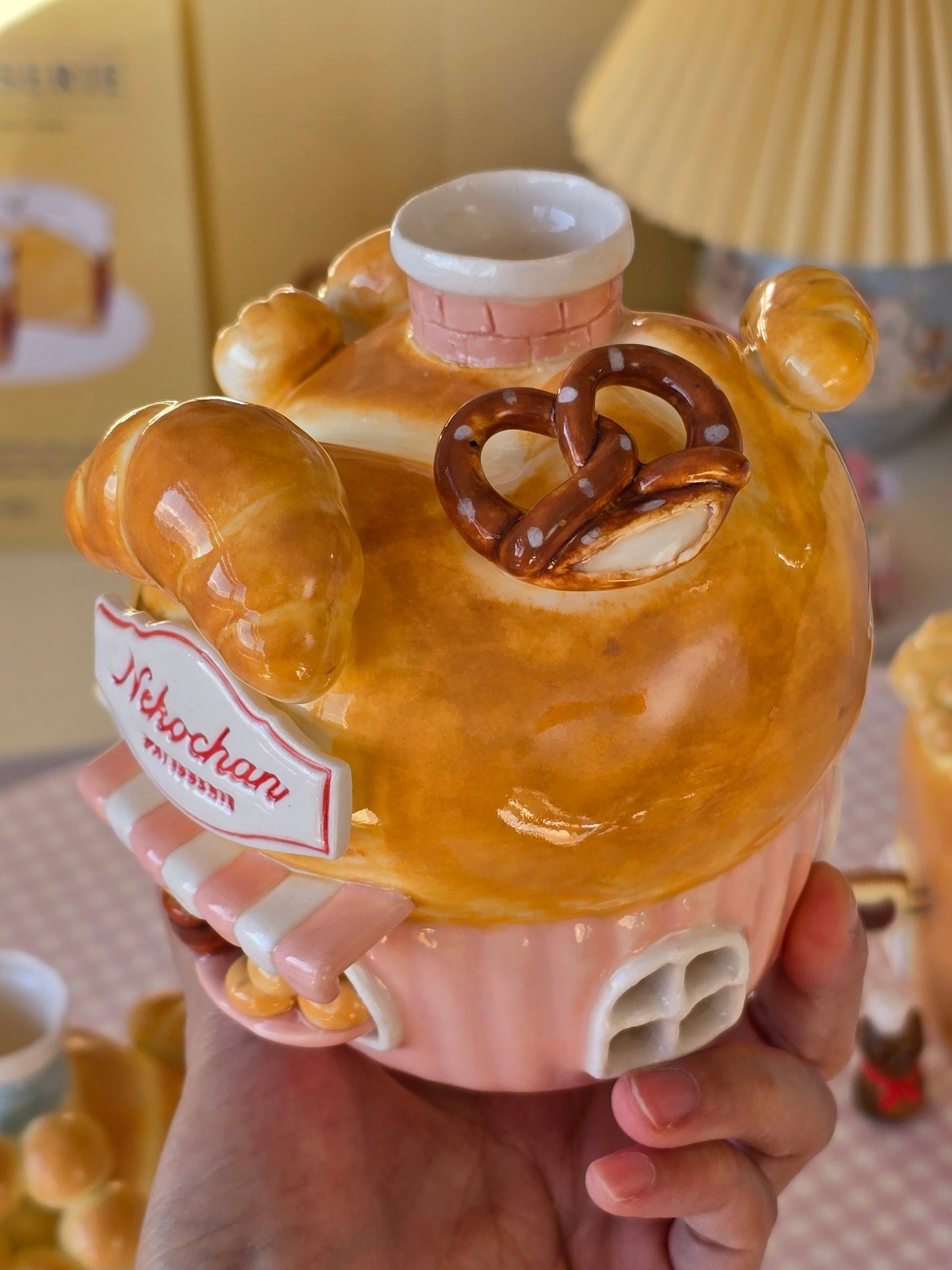 Nekochan bakery candle holder - Cupcake