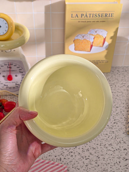 Puri nekochan breakfast bowl - Baby pink - Pre-order (Ready by November 30th)