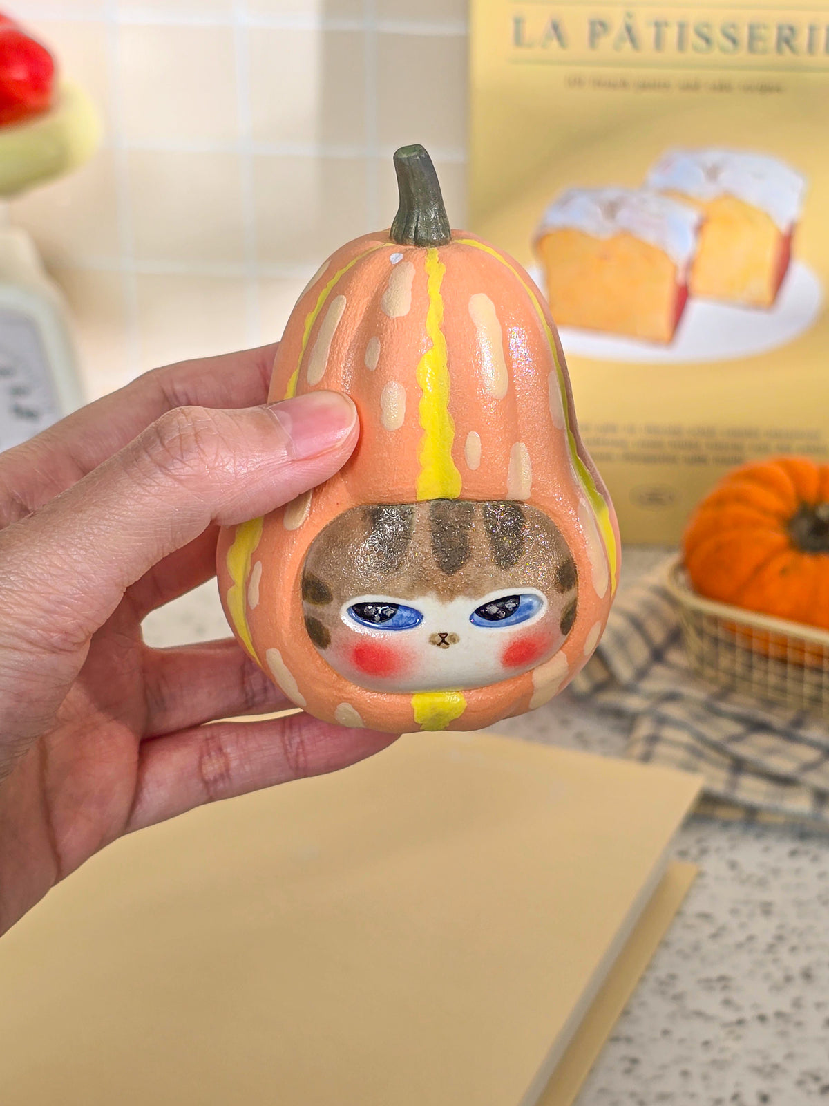 Pumpkin nekochan Salt & Pepper shaker