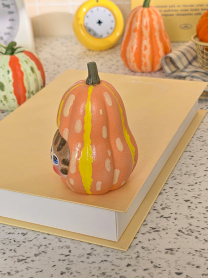 Pumpkin nekochan Salt & Pepper shaker