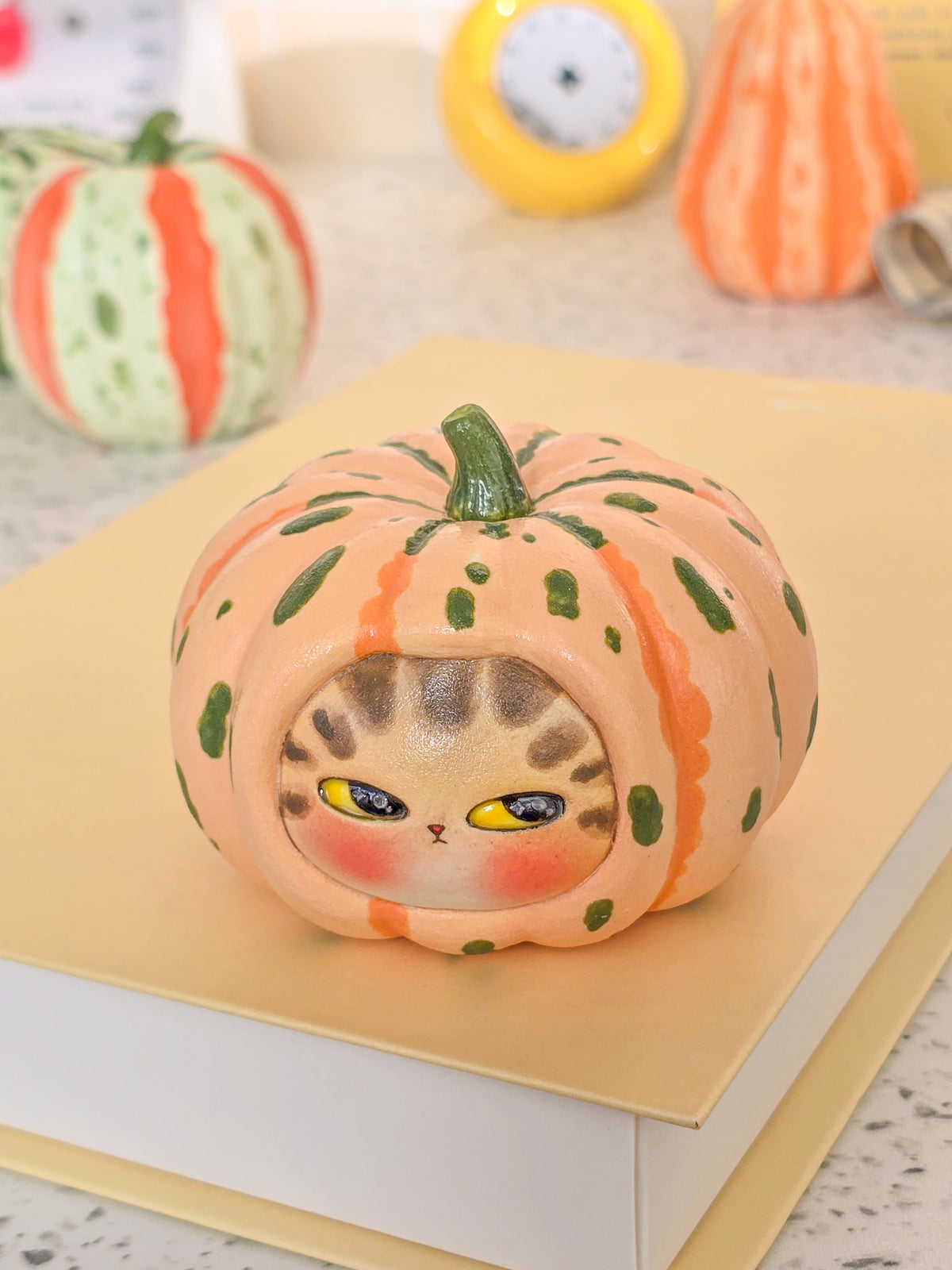 Pumpkin nekochan Salt & Pepper shaker