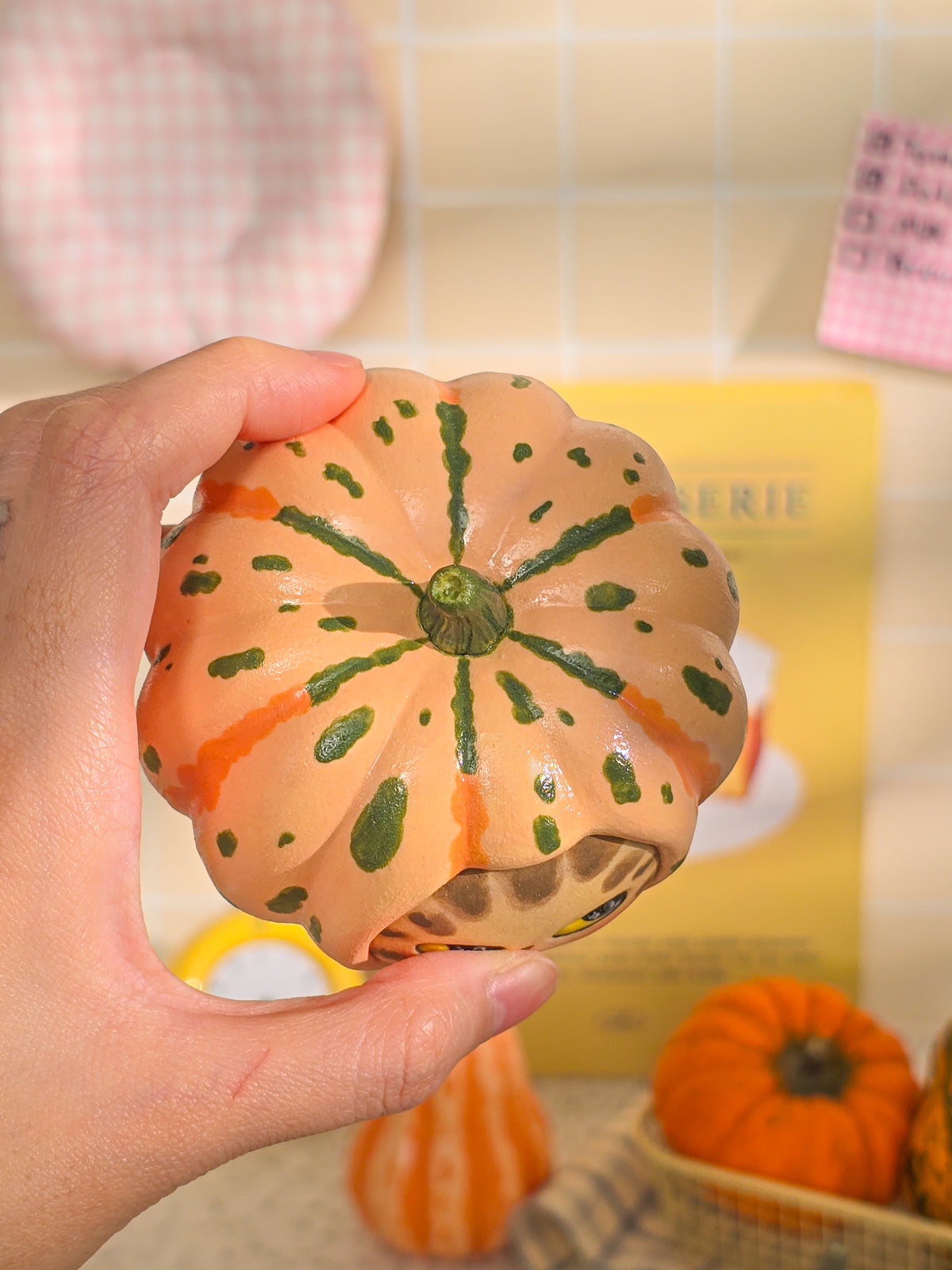 Pumpkin nekochan Salt & Pepper shaker