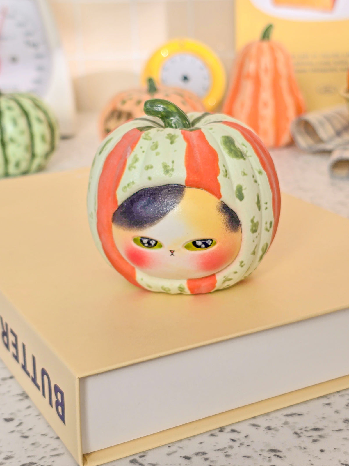 Pumpkin nekochan Salt & Pepper shaker
