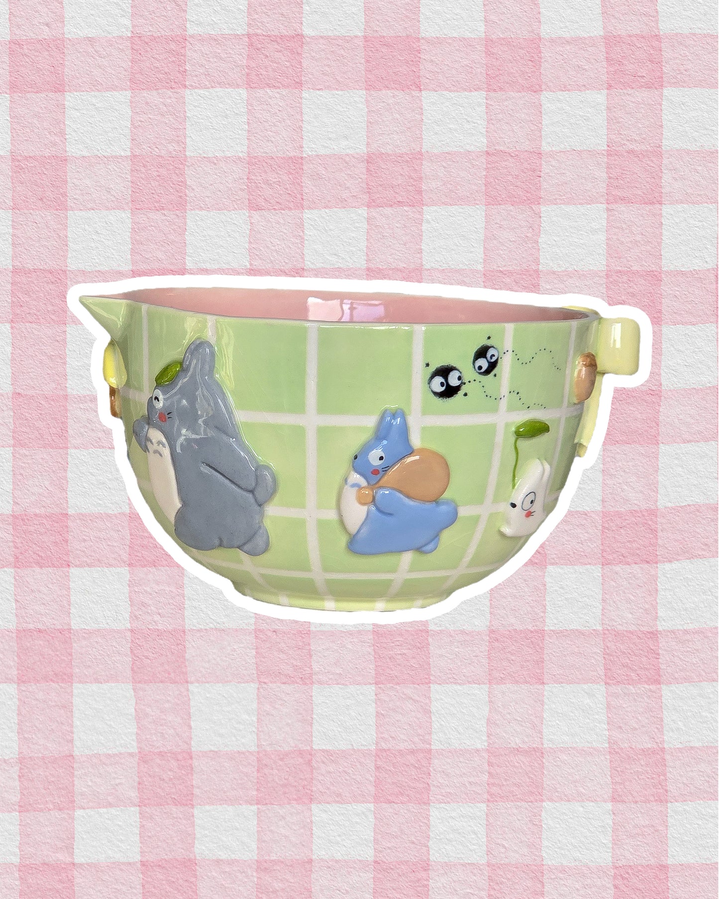 My neighbor Totoro matcha bowl