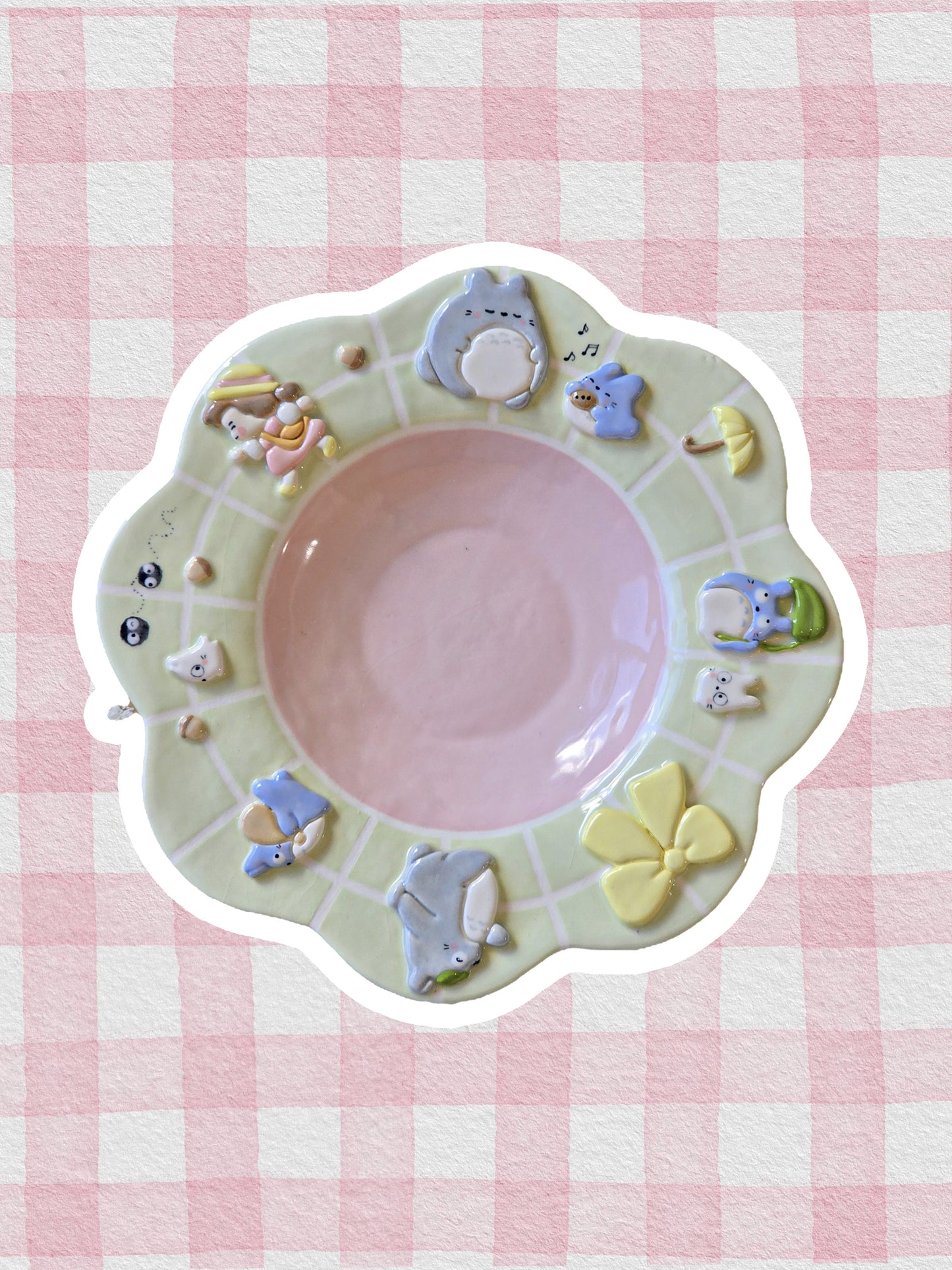 My neighbor Totoro pasta plate