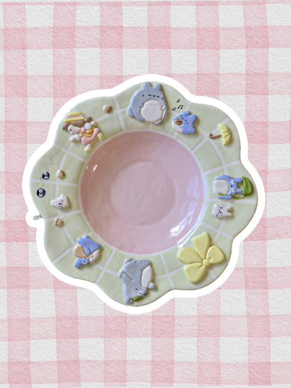 My neighbor Totoro pasta plate
