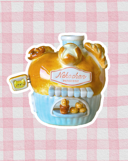 Nekochan bakery candle holder - Cupcake
