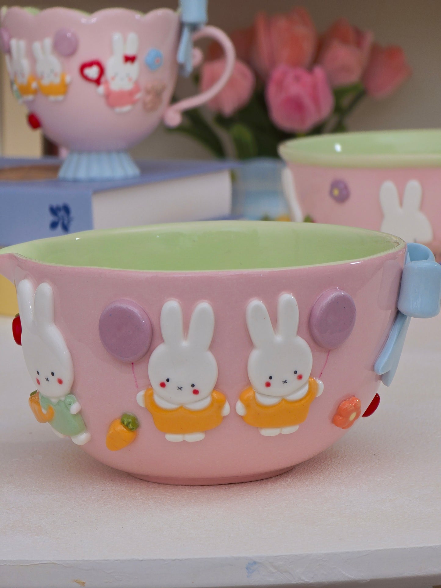 Miffy matcha bowl