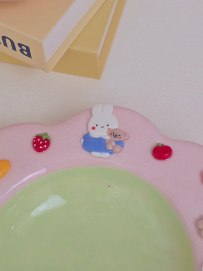 Miffy pasta plate