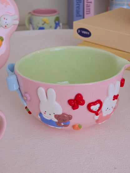 Miffy matcha bowl