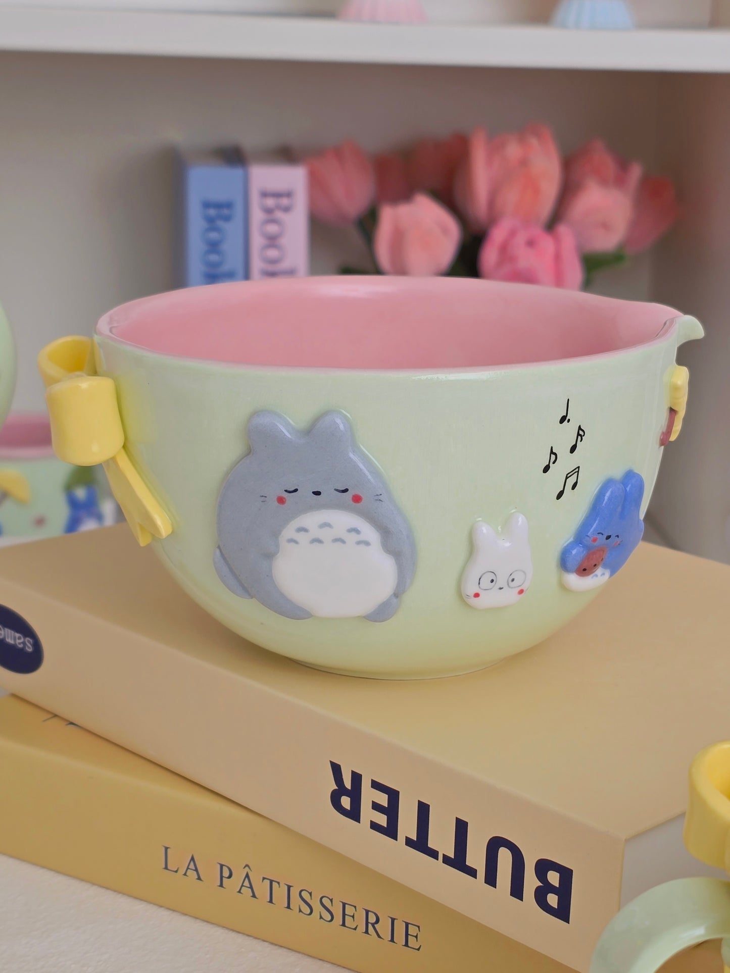 My neighbor Totoro matcha bowl