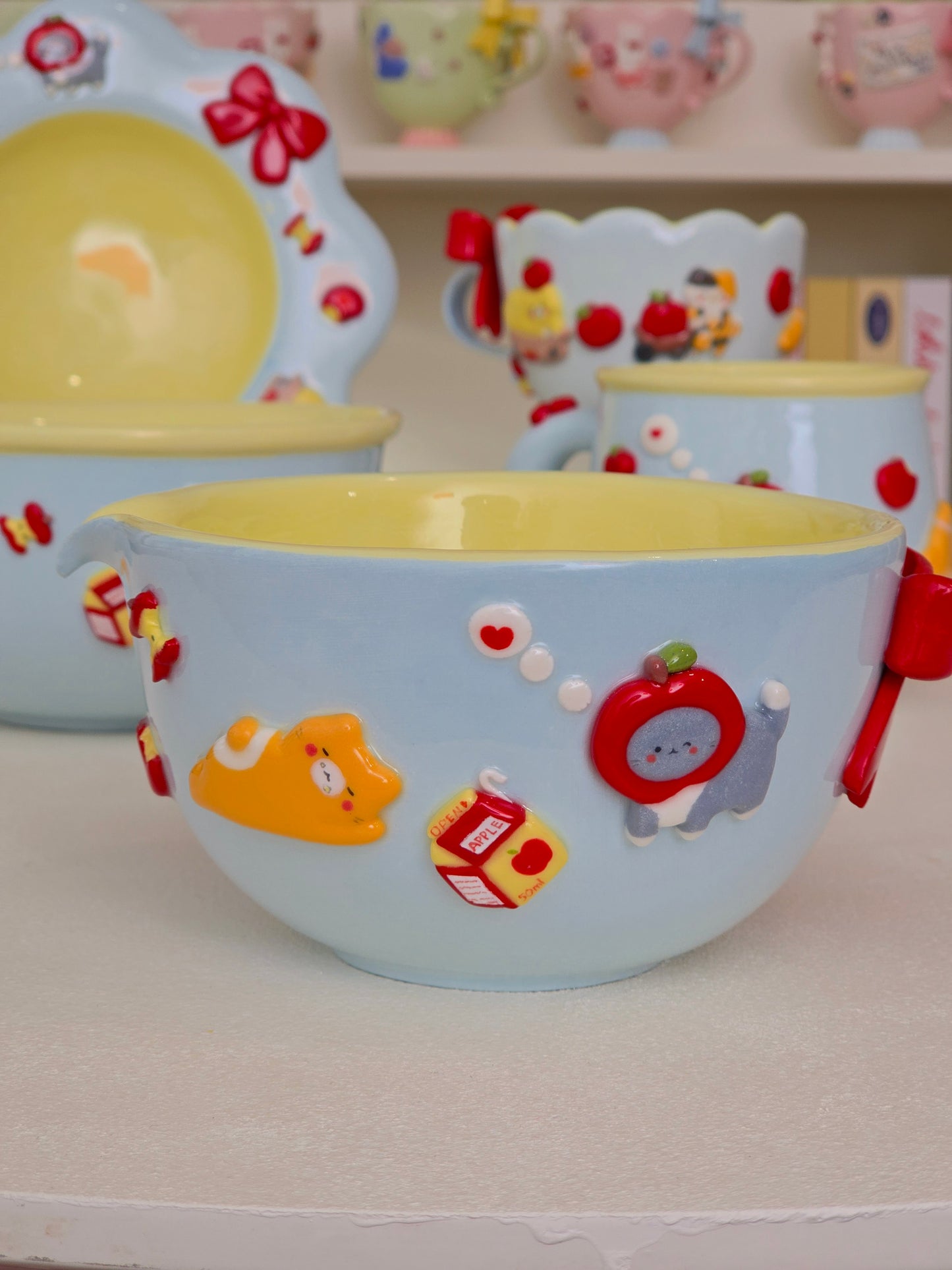 Nekochan matcha bowl