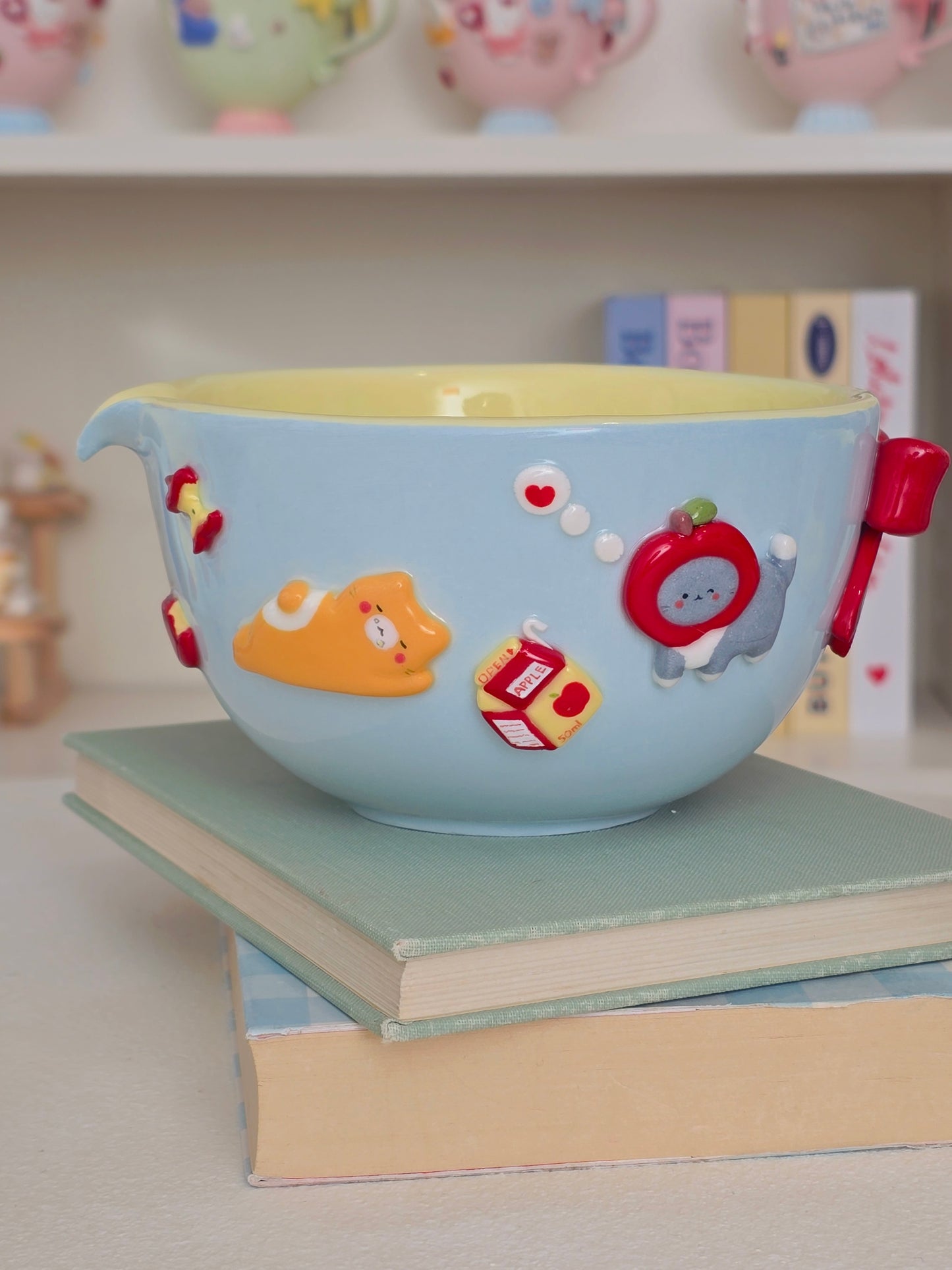 Nekochan matcha bowl