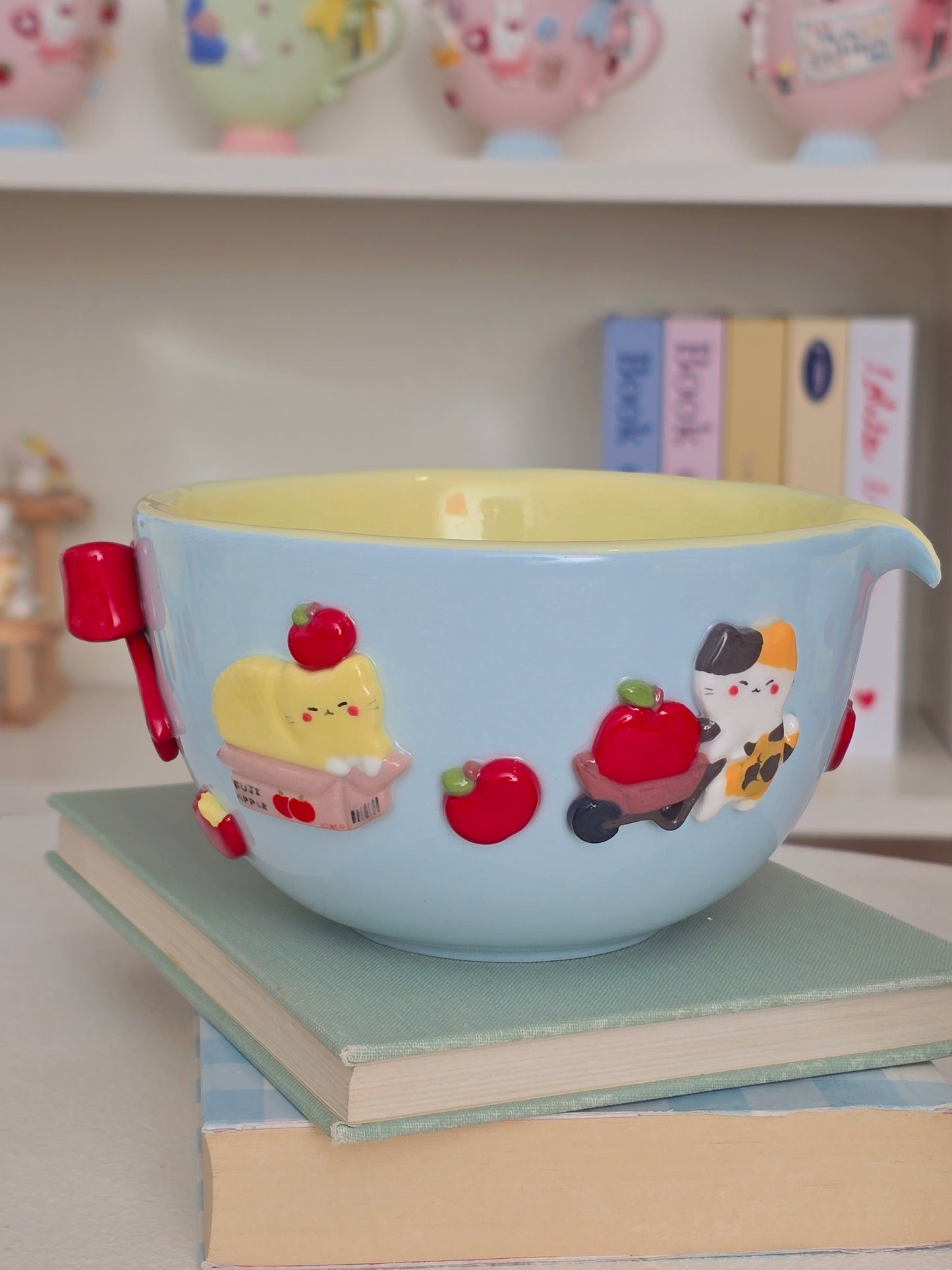 Nekochan matcha bowl