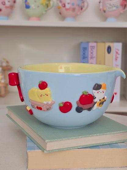 Nekochan matcha bowl