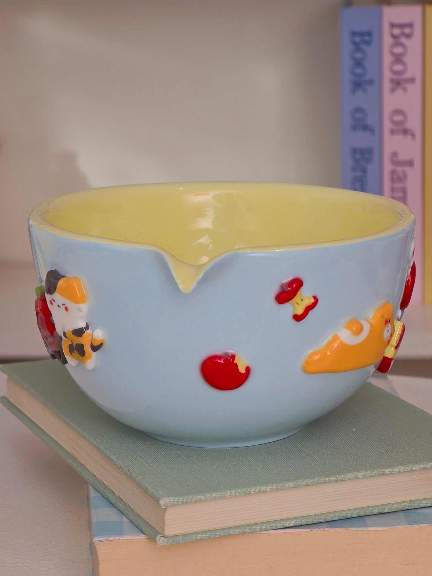 Nekochan matcha bowl