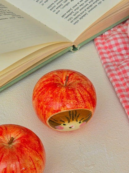 Salt and pepper shaker apple nekochan Kento