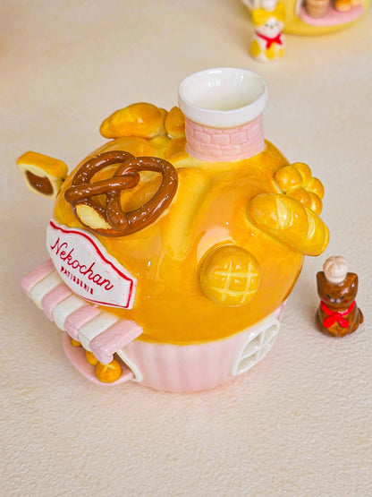 Nekochan bakery candle holder - Cupcake
