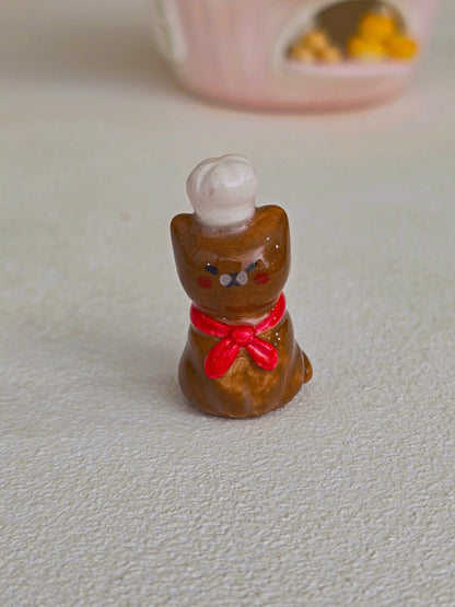 Nekochan bakery candle holder - Cupcake