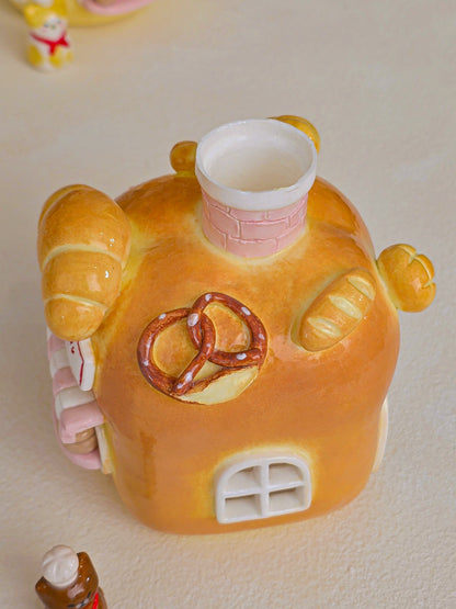 Nekochan bakery candle holder - Loaf