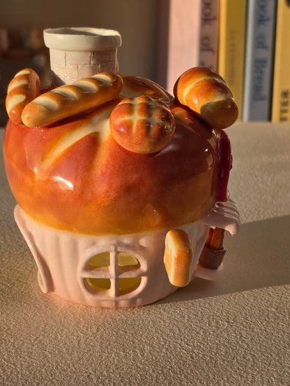 Nekochan bakery candle holder - Pink Muffin